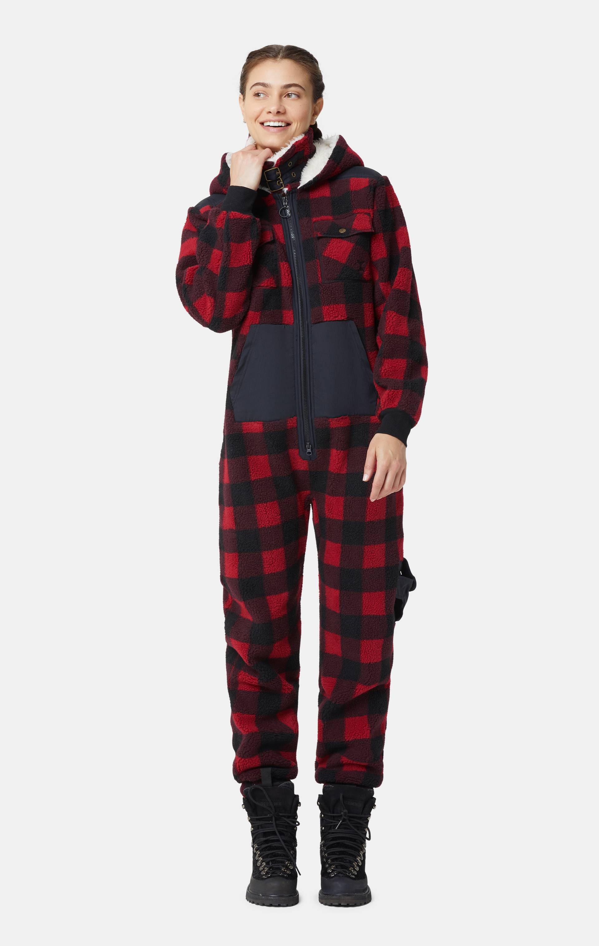 Onepiece The Lumberjacket Jumpsuit Red - 11