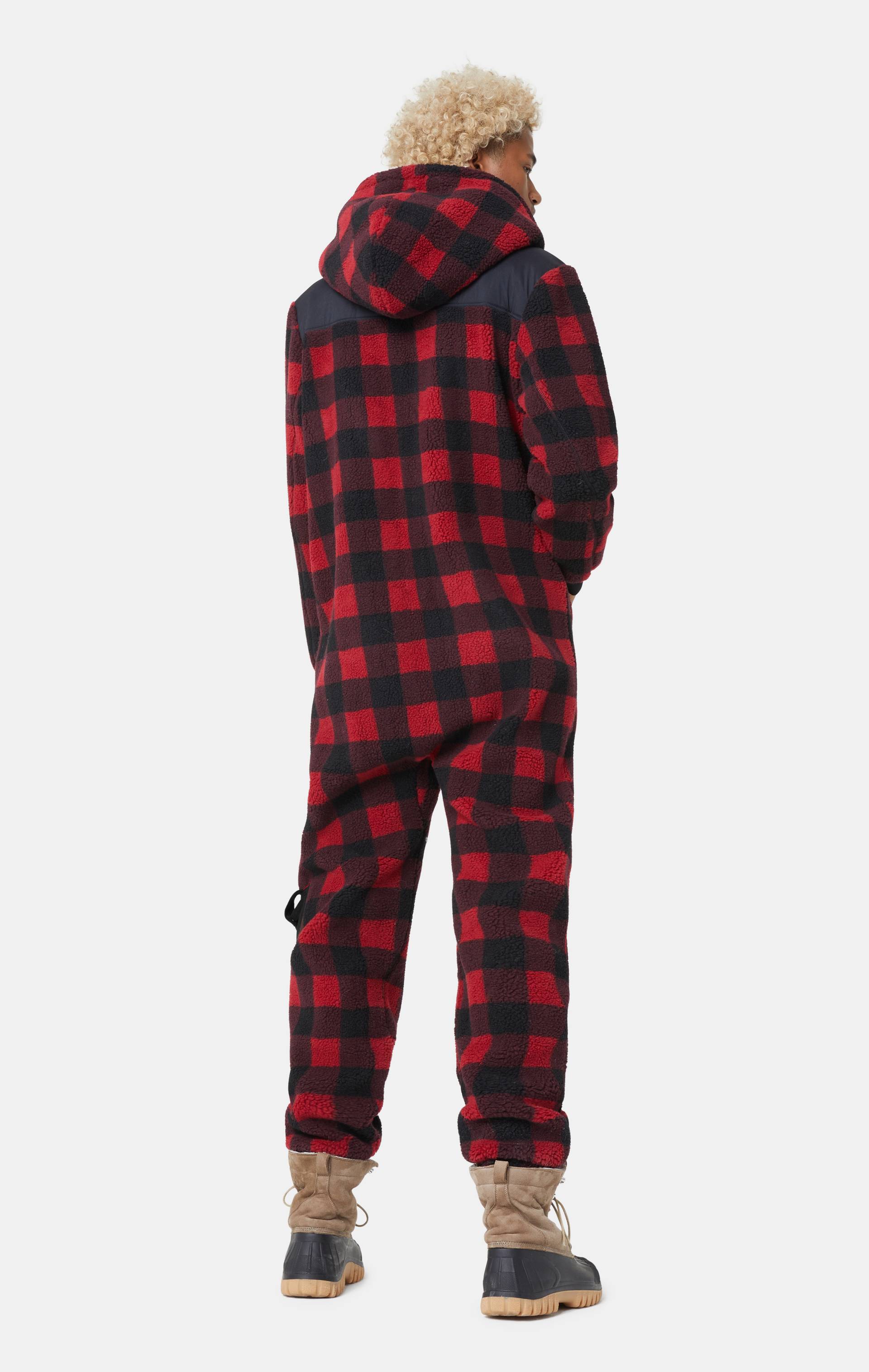 Onepiece The Lumberjacket Jumpsuit Red - 4