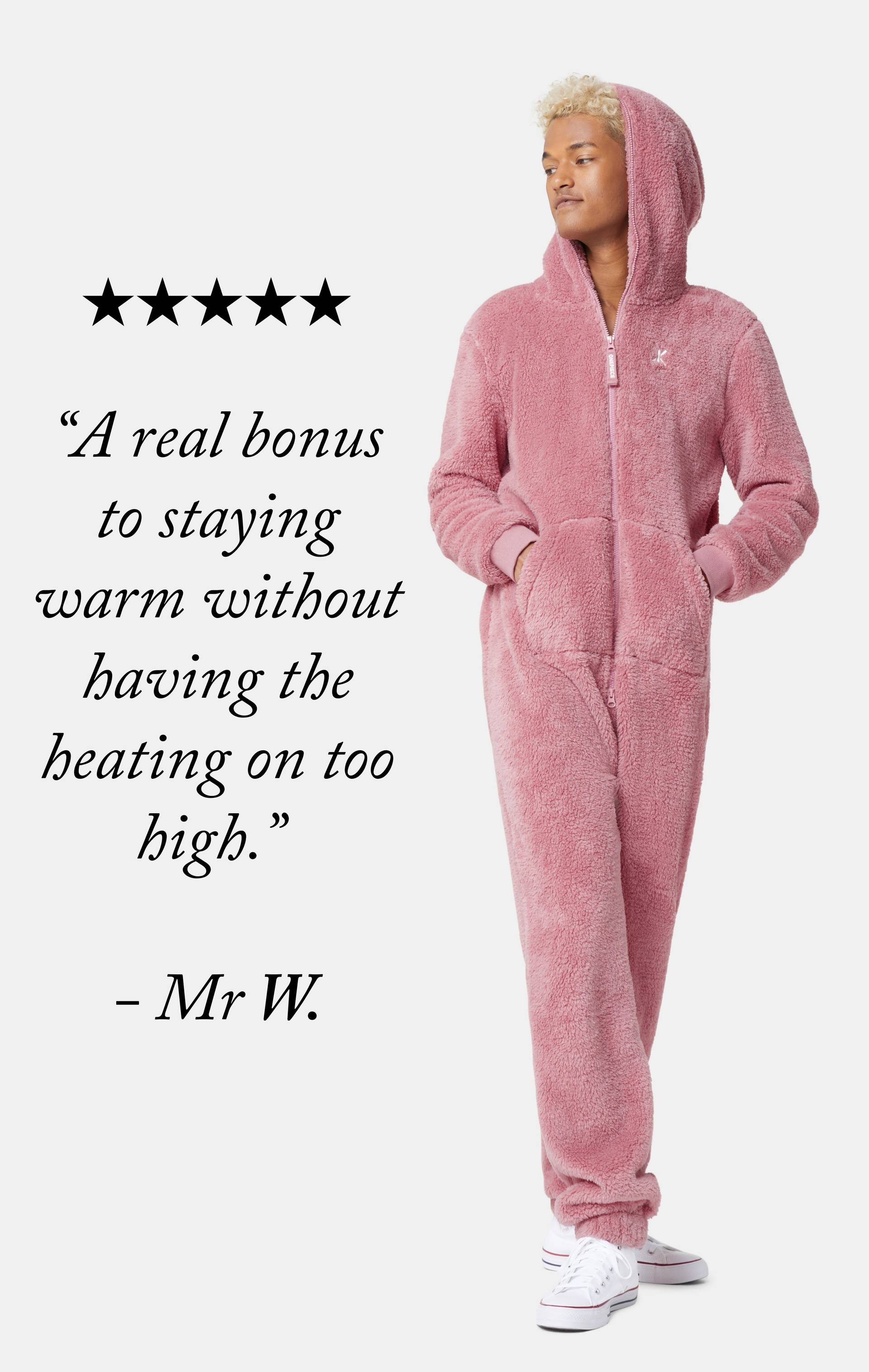 Onepiece The Puppy Jumpsuit Pink - 4