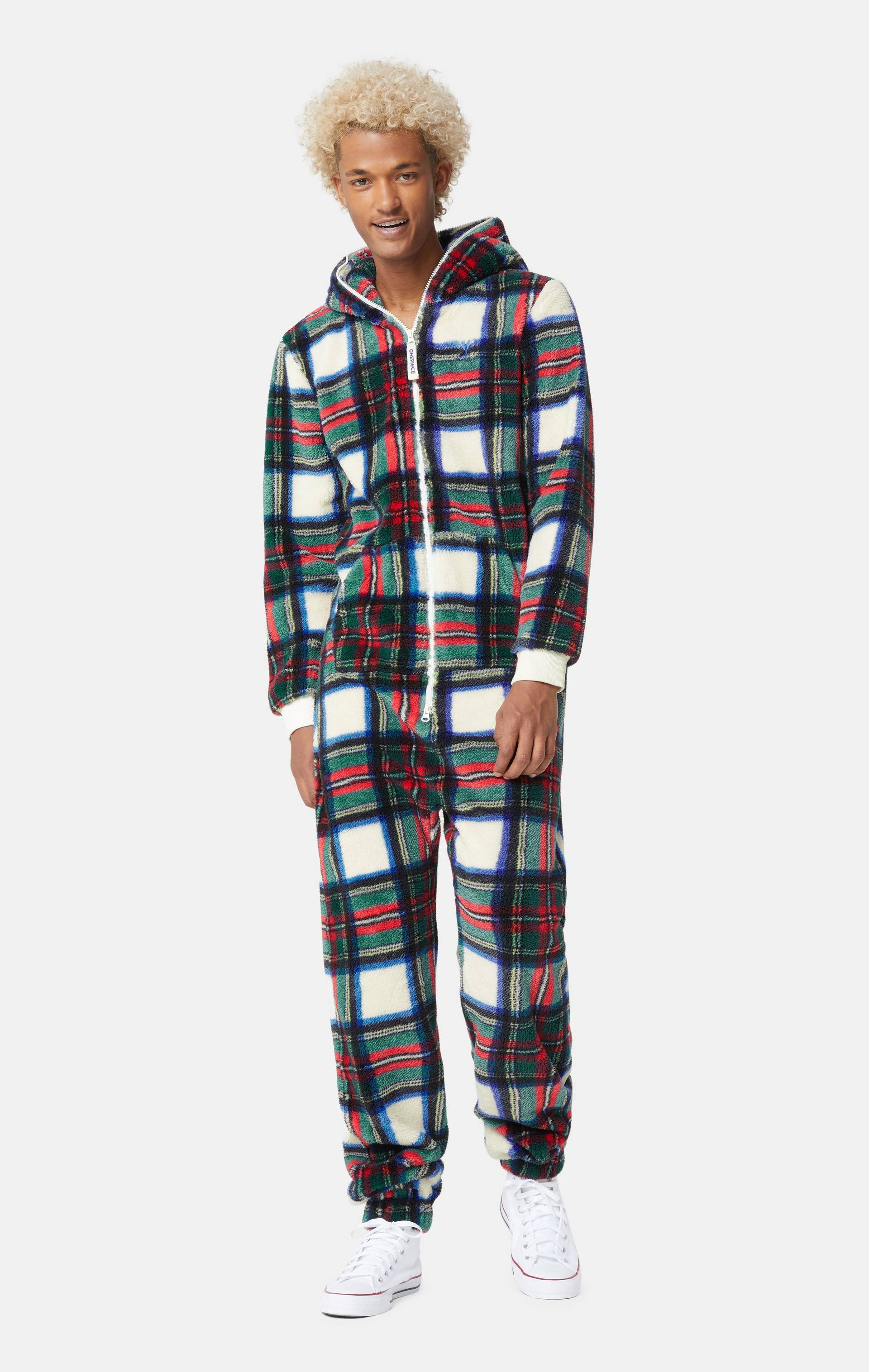 Onepiece The Puppy Jumpsuit Checkered Red - 3
