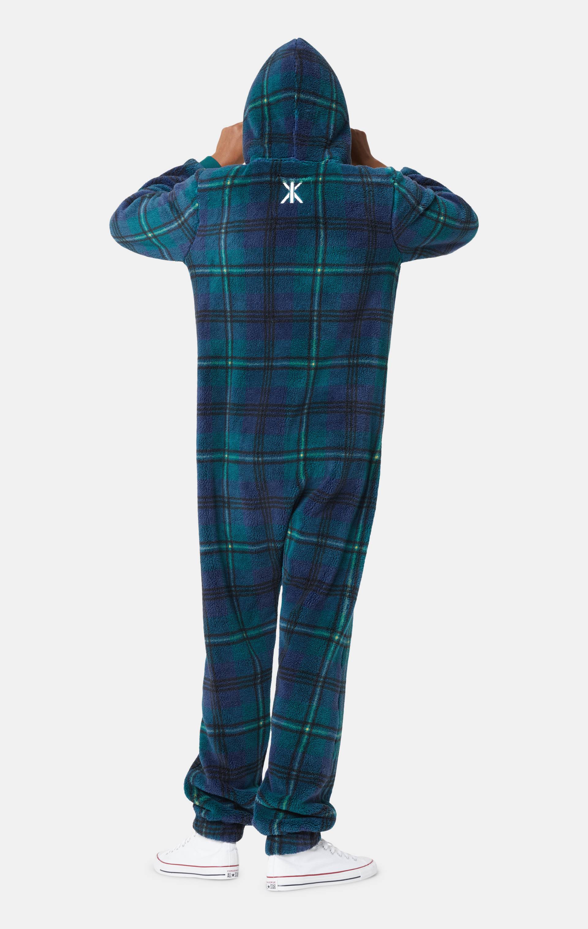 Onepiece The Puppy Jumpsuit Checkered Green - 6
