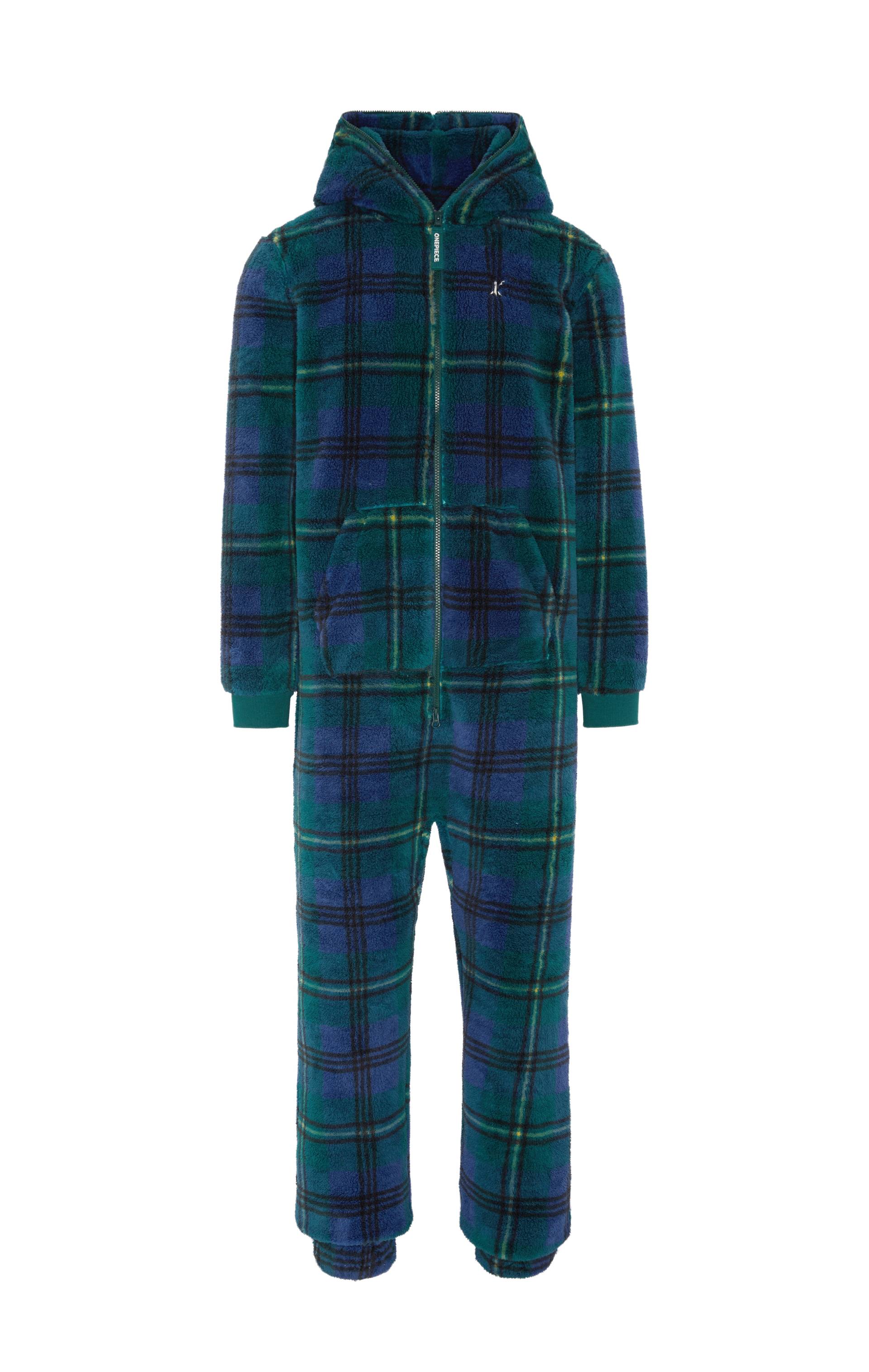 Onepiece The Puppy Jumpsuit Checkered Green - 1