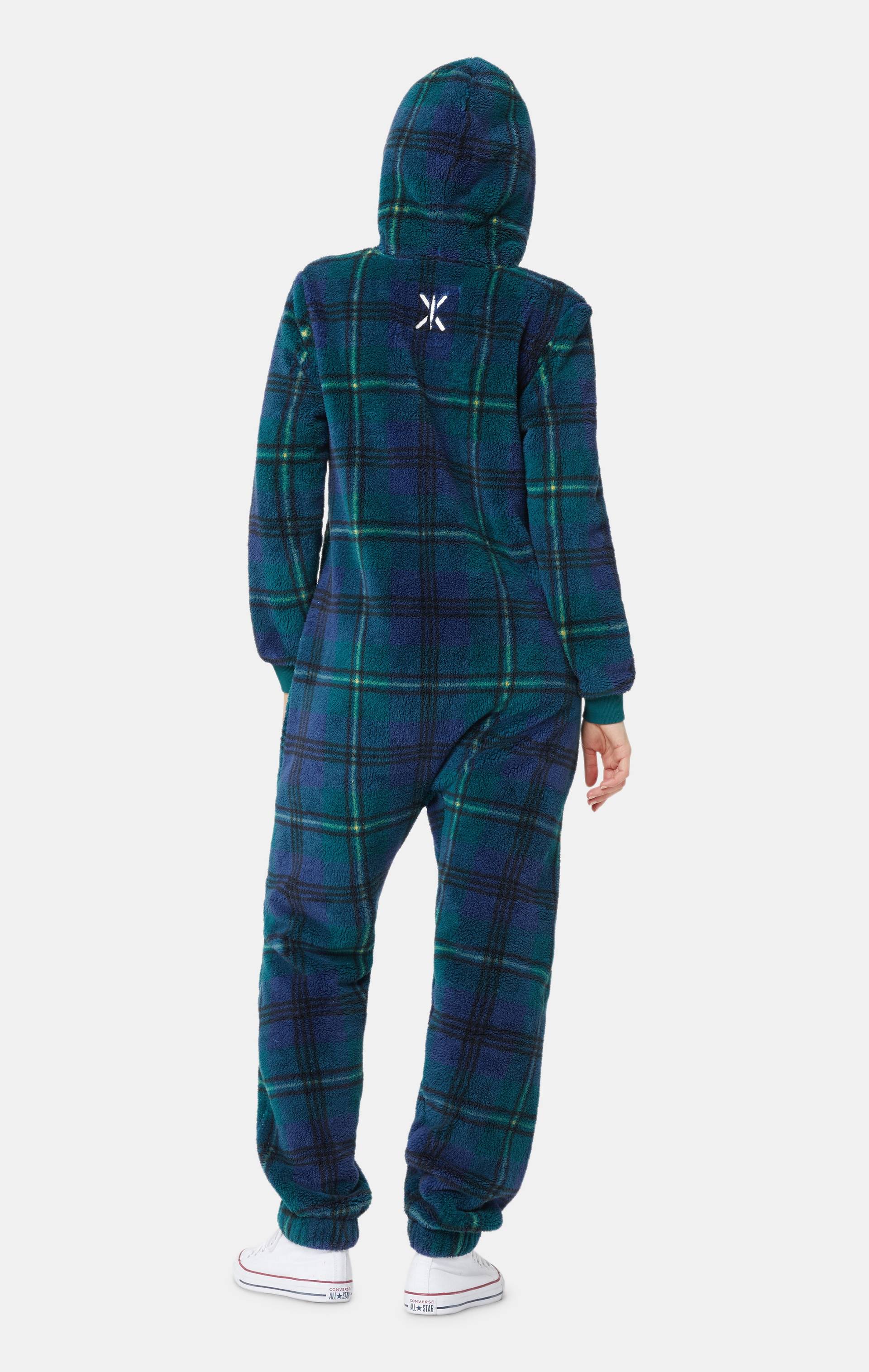 Onepiece The Puppy Jumpsuit Checkered Green - 12