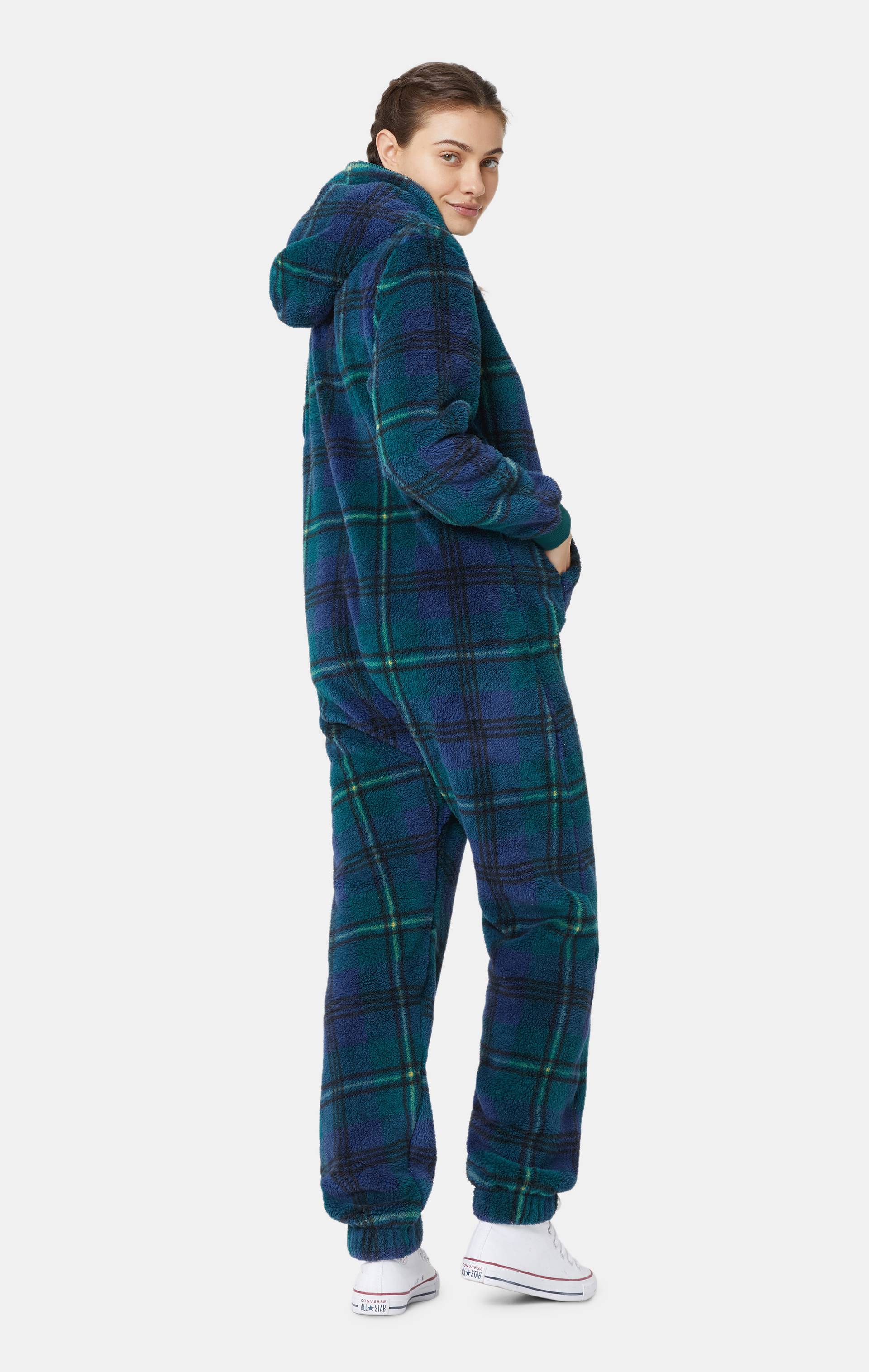 Onepiece The Puppy Jumpsuit Checkered Green - 10