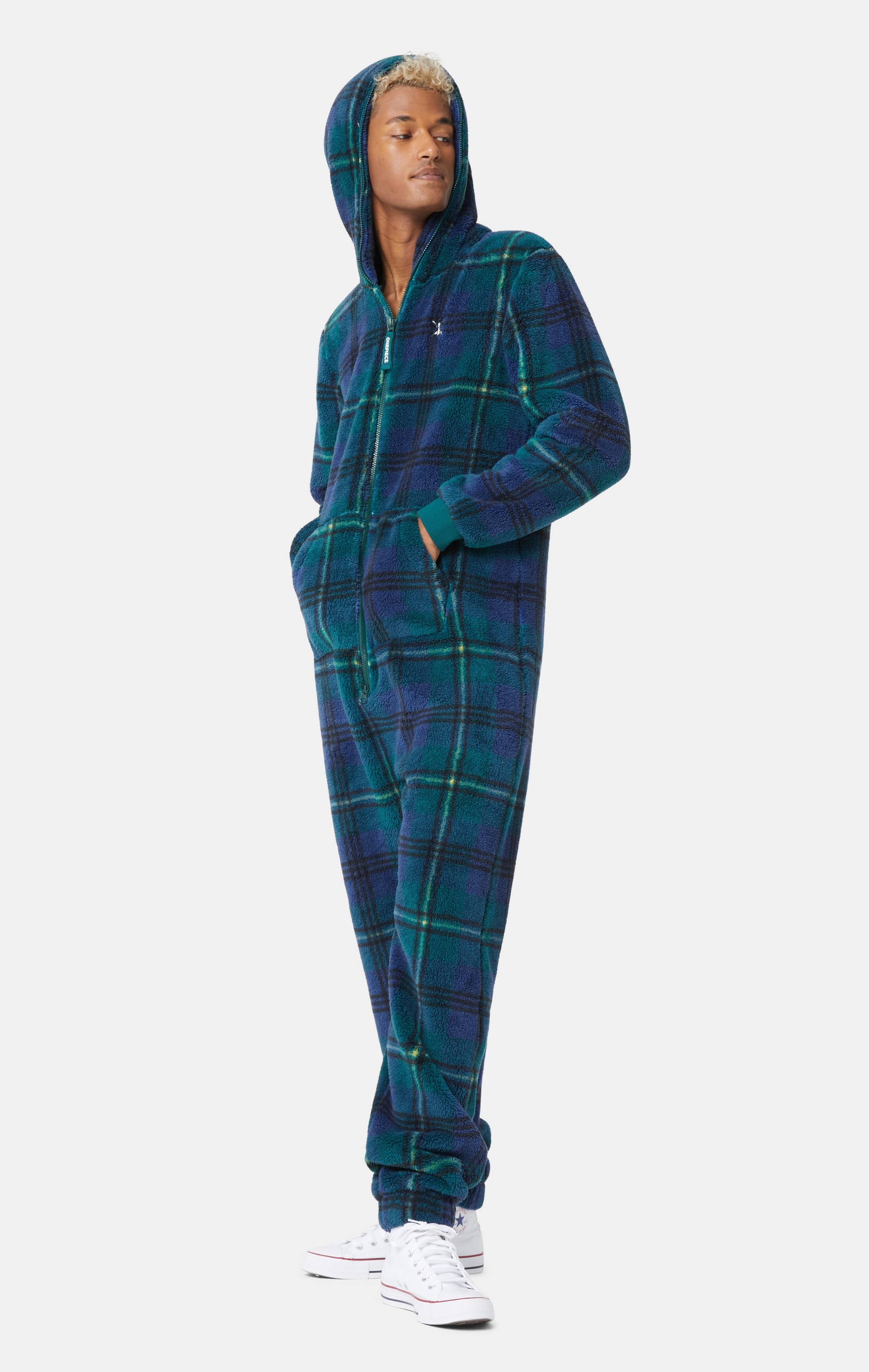 Onepiece The Puppy Jumpsuit Checkered Green - 6