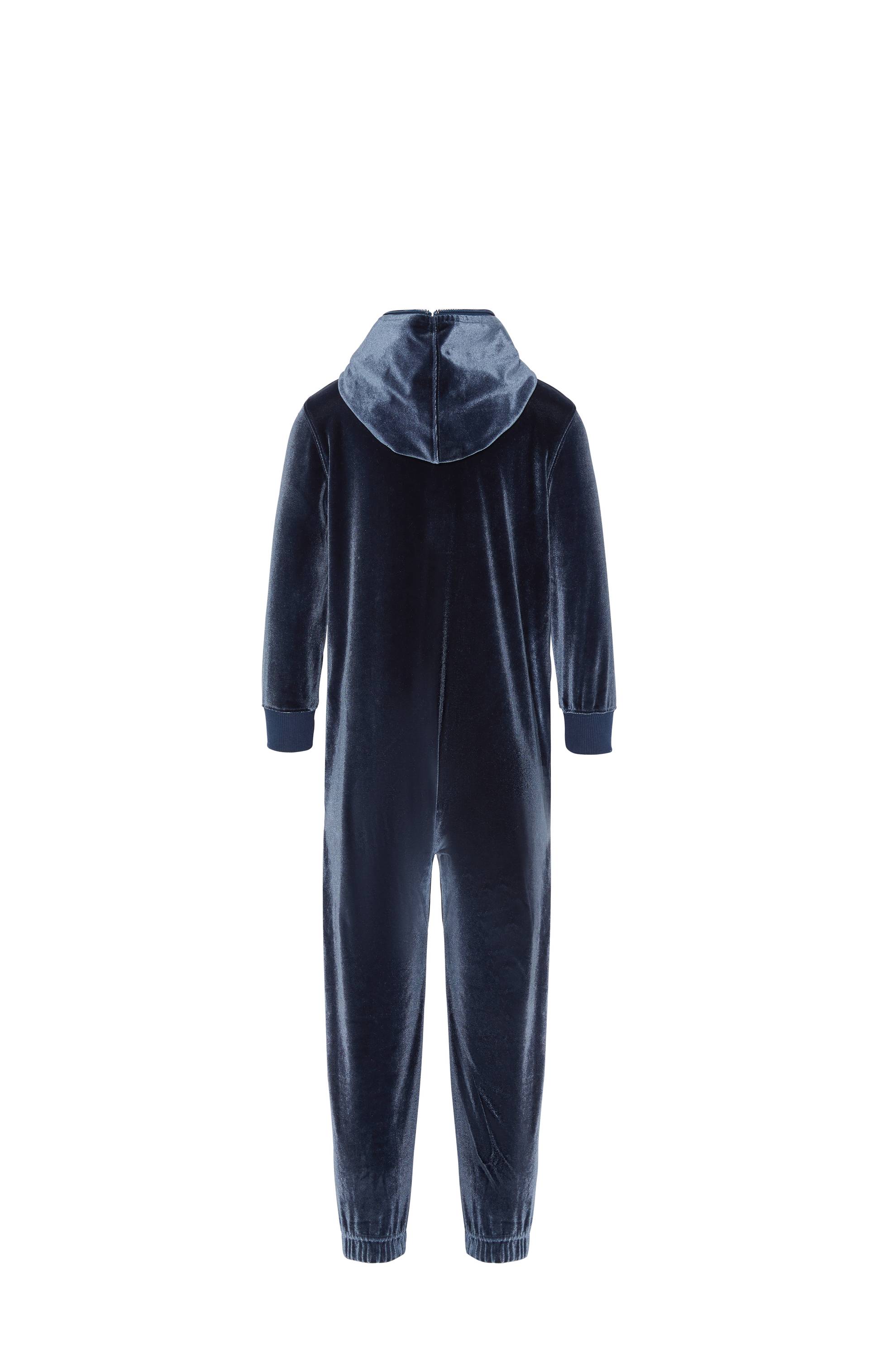 Onepiece Original Velour Kids Jumpsuit Navy - 4