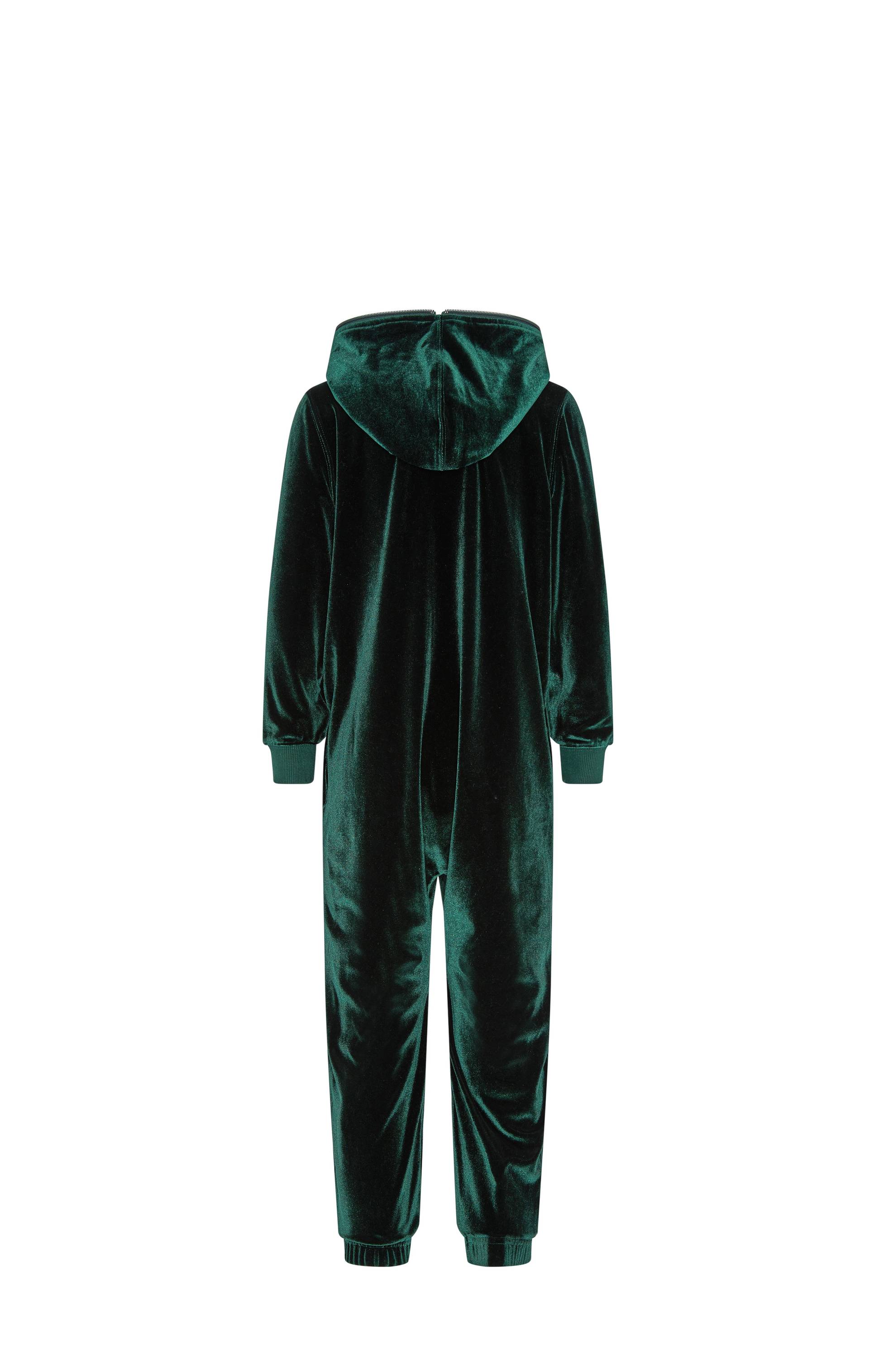 Onepiece Original Velour Kids Jumpsuit Green - 4