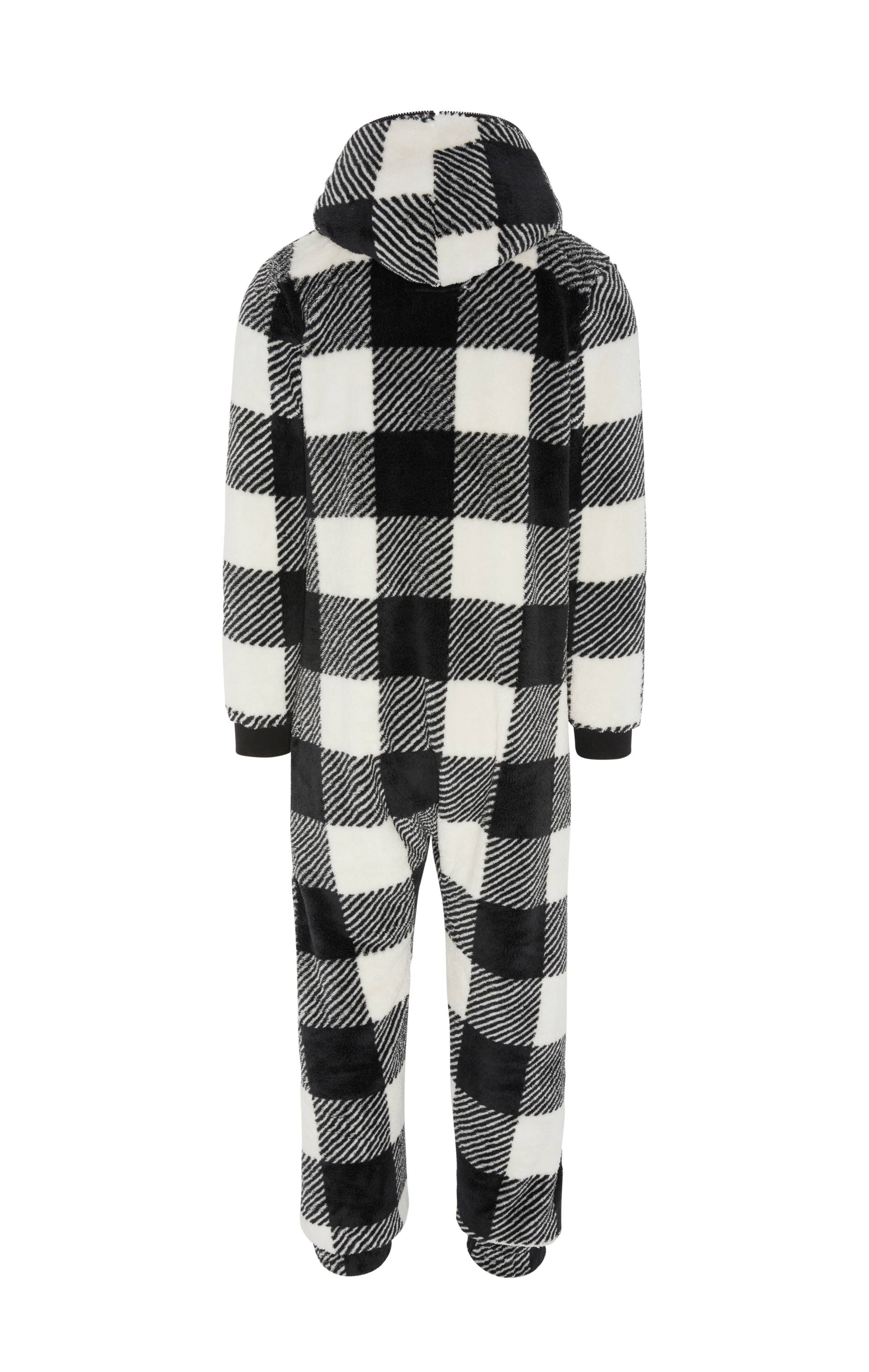 Onepiece The Puppy Jumpsuit Checkered White - 2