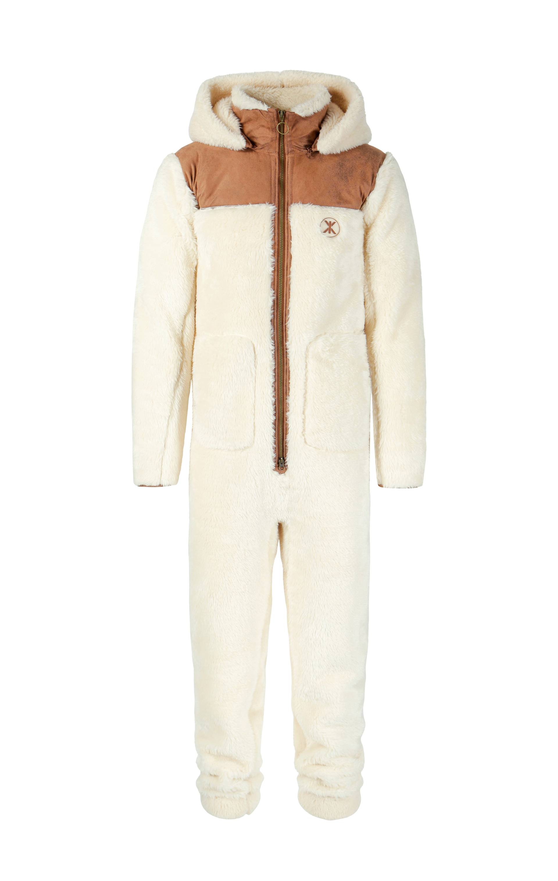 Onepiece The New Vegan Shearling Jumpsuit Off White - 1