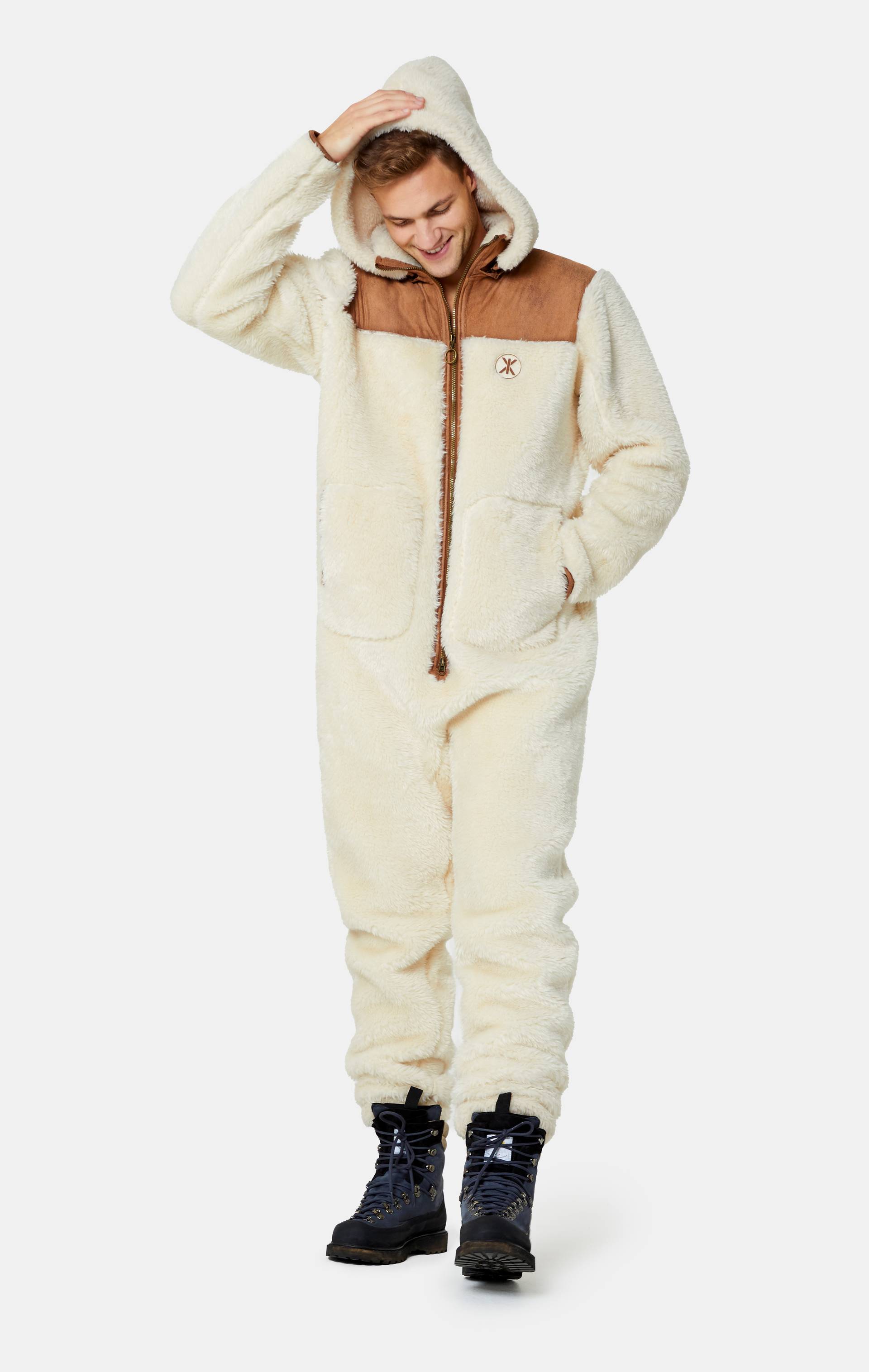 Onepiece The New Vegan Shearling Jumpsuit Off White - 6