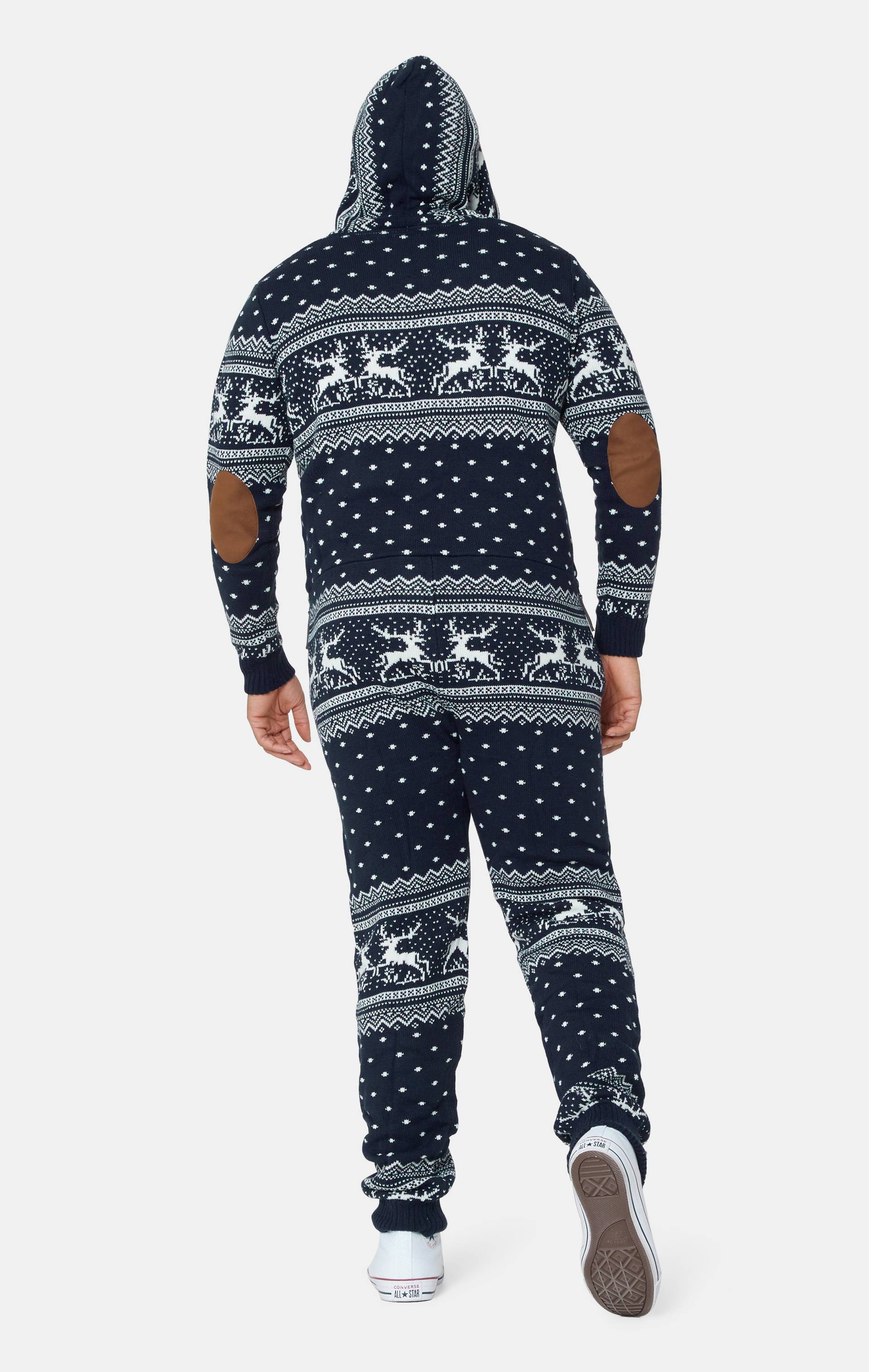 Onepiece Holidays Are Coming Onesie Jumpsuit Navy - 7