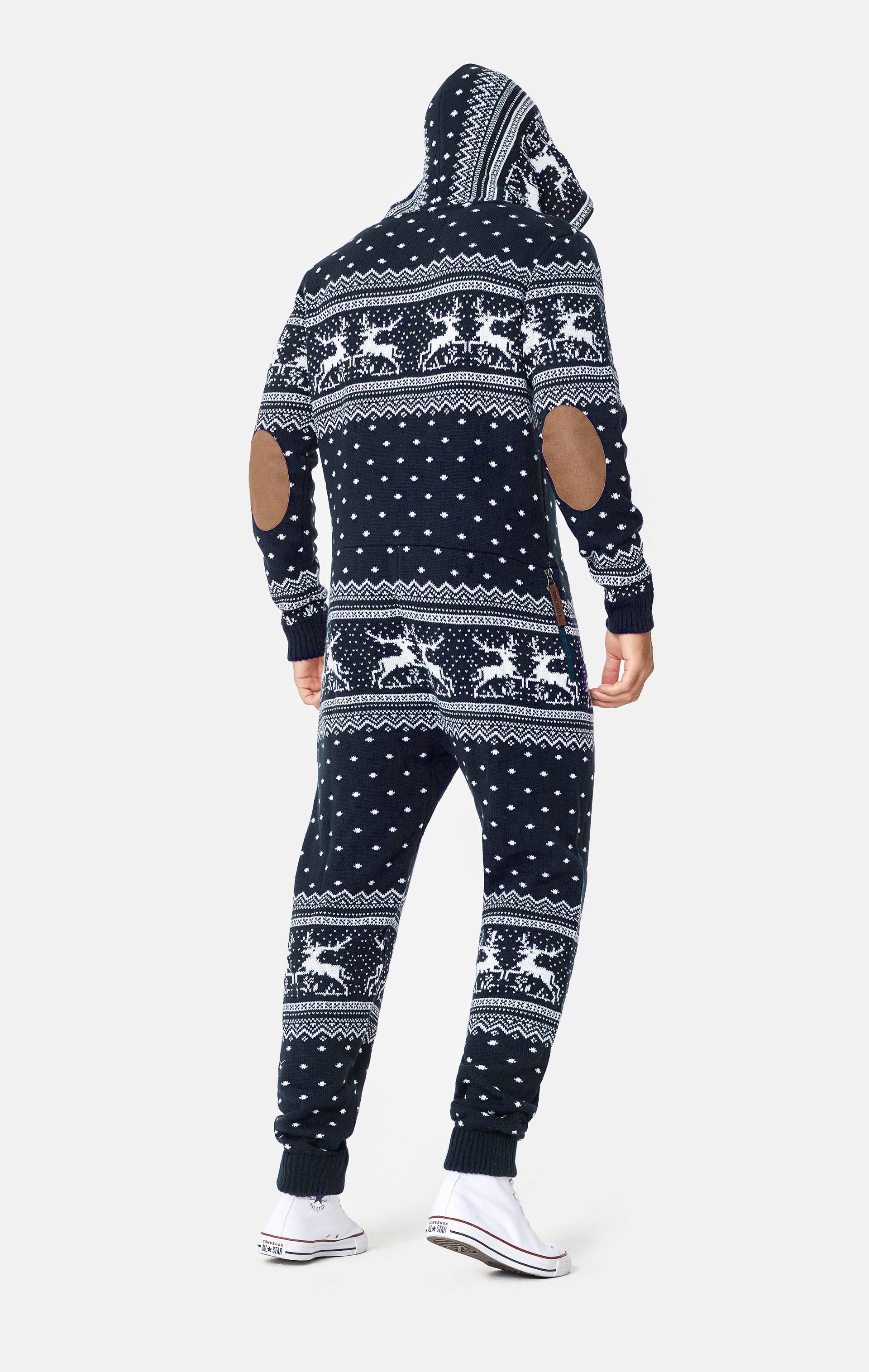 Onepiece Holidays Are Coming Onesie Jumpsuit Navy - 3