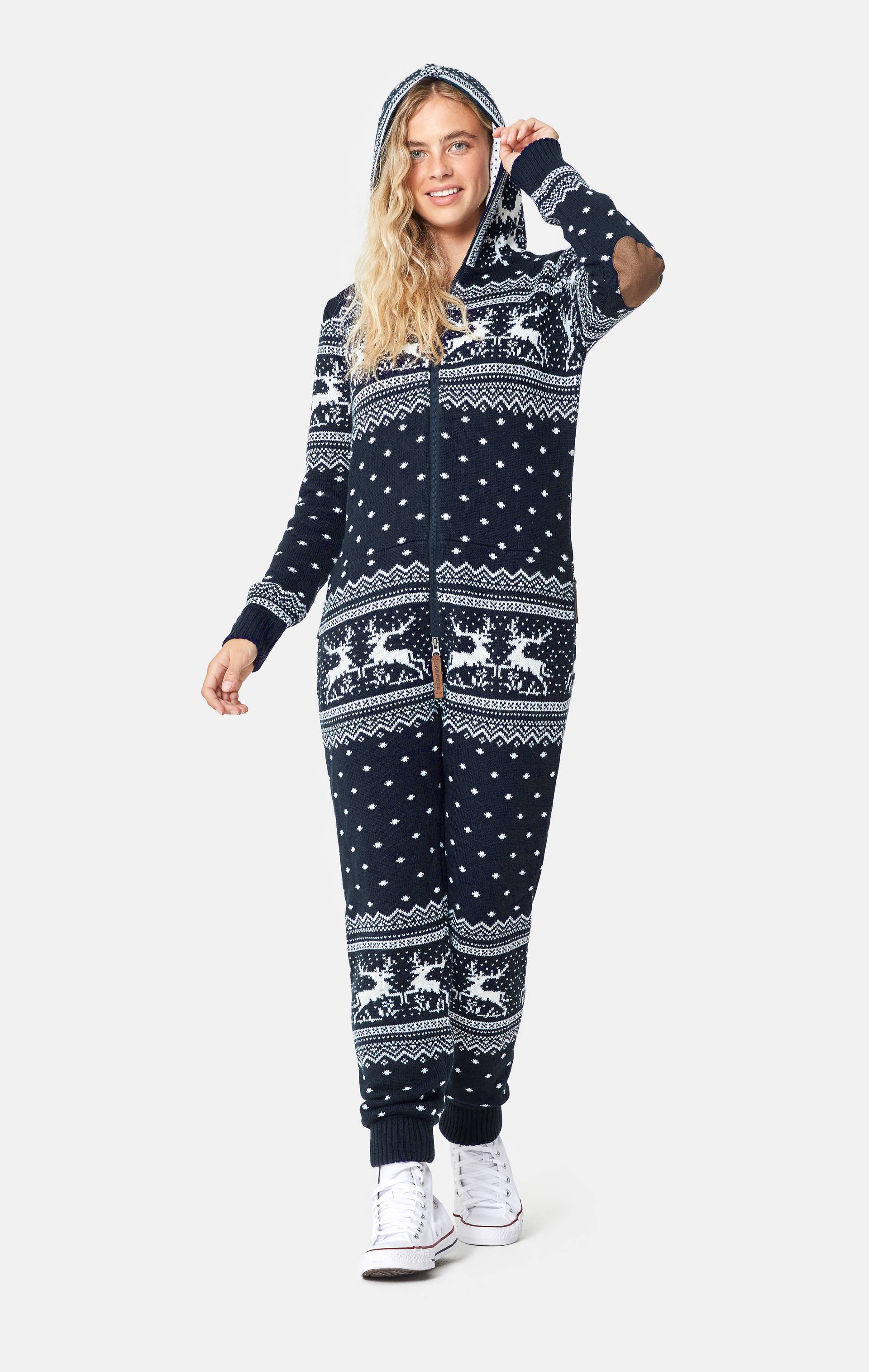 Onepiece Holidays Are Coming Onesie Jumpsuit Navy - 18