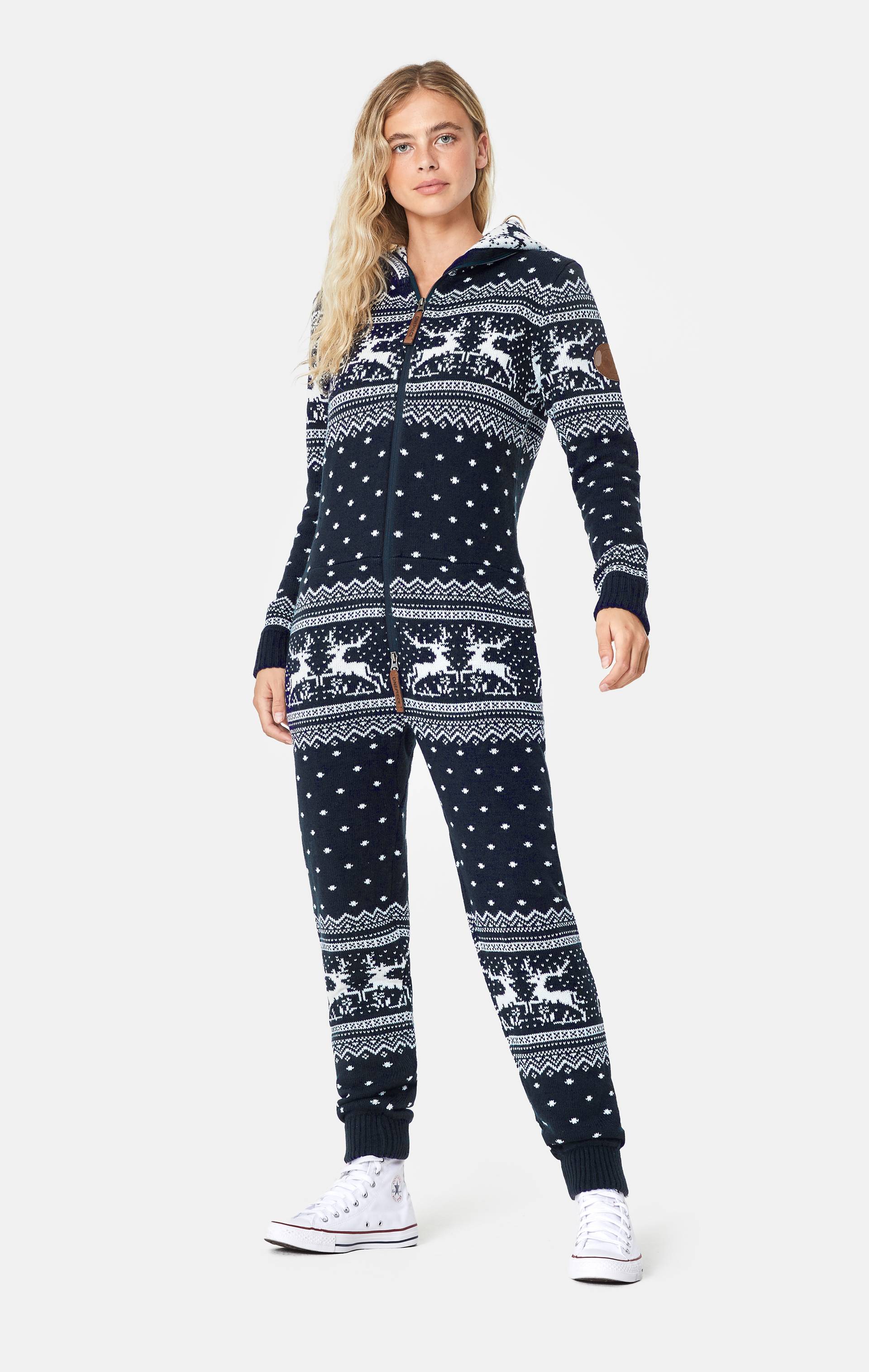Onepiece Holidays Are Coming Onesie Jumpsuit Navy - 12