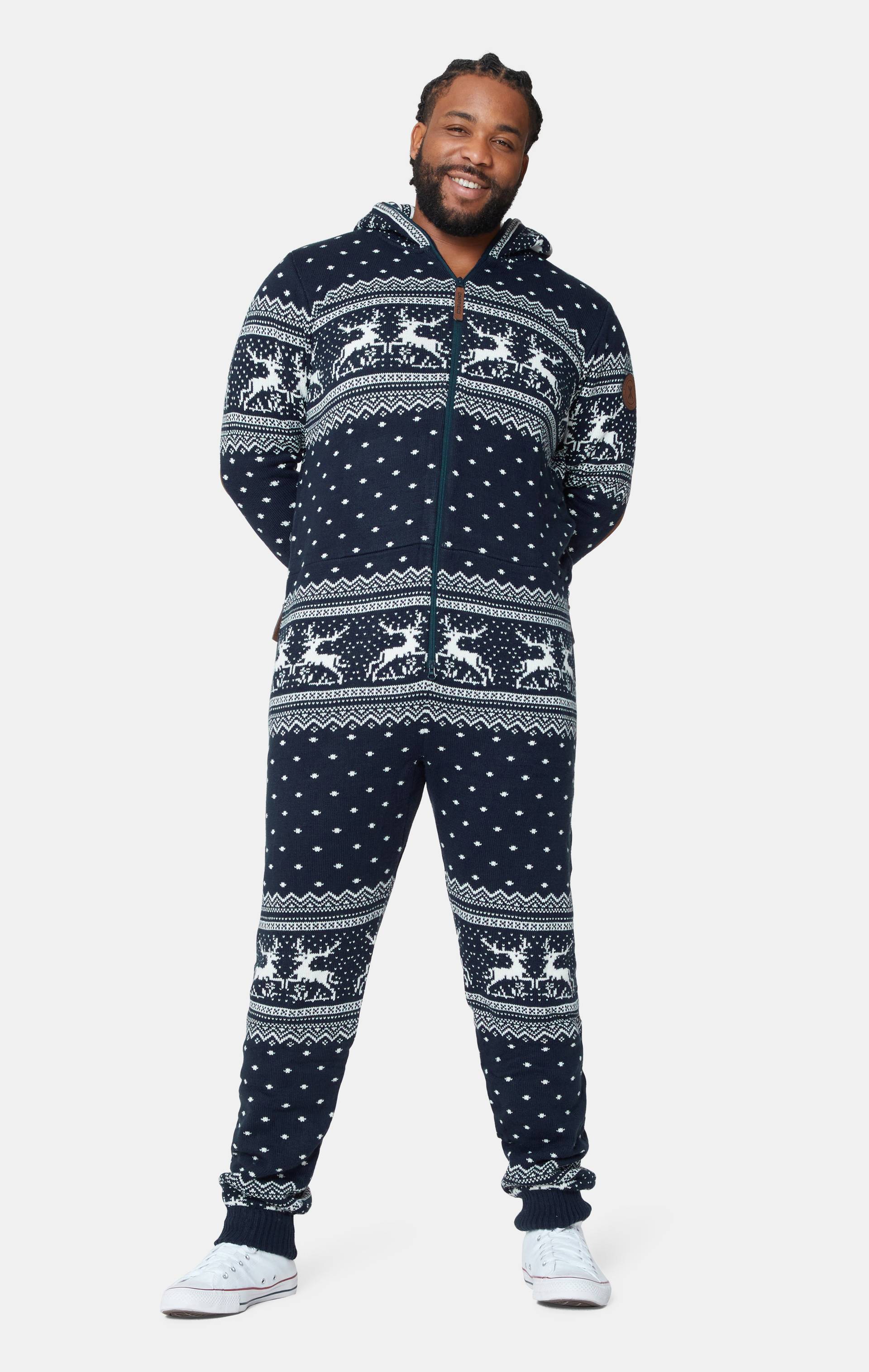 Onepiece Holidays Are Coming Onesie Jumpsuit Navy - 6