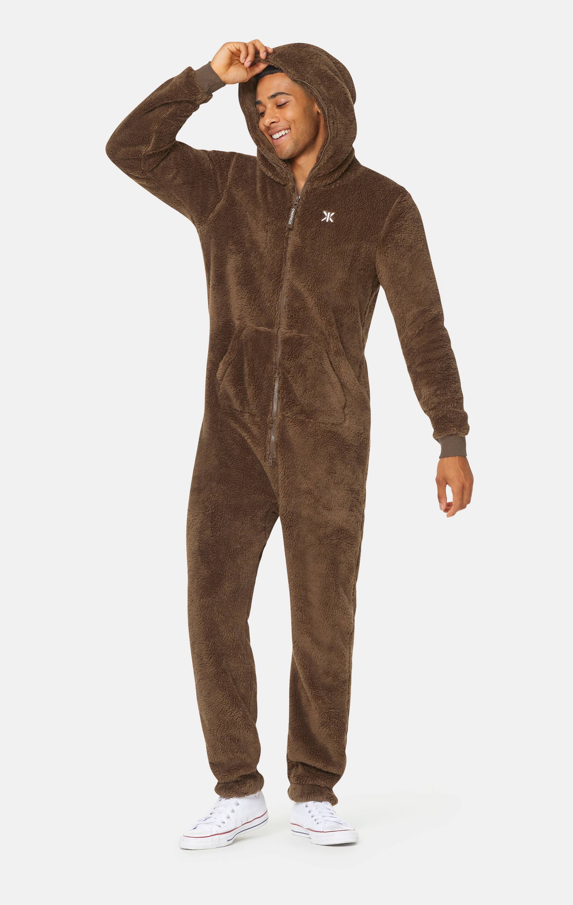 Onepiece The Puppy Jumpsuit Brown - 4