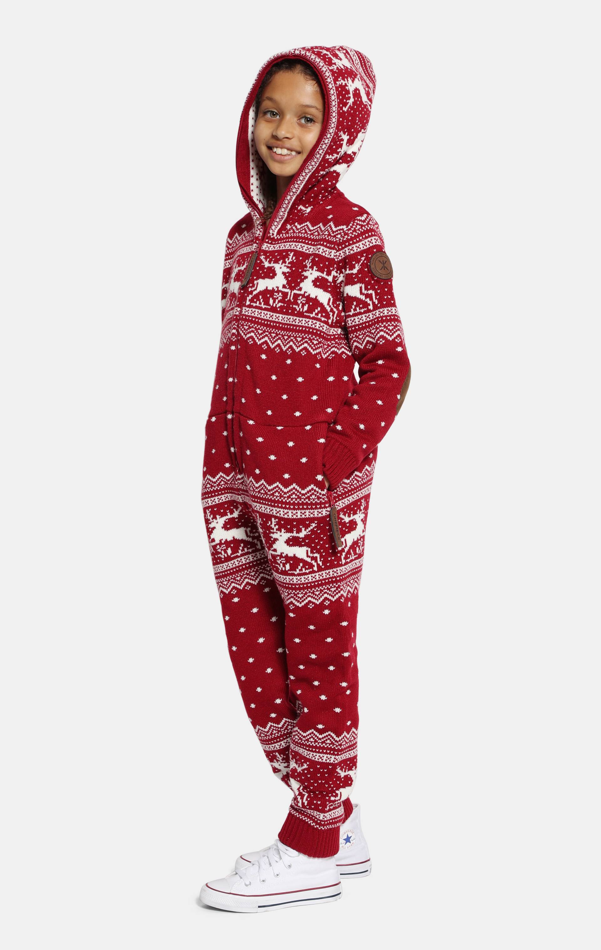 Onepiece Holidays Are Coming KIDS Onesie Jumpsuit Red - 6