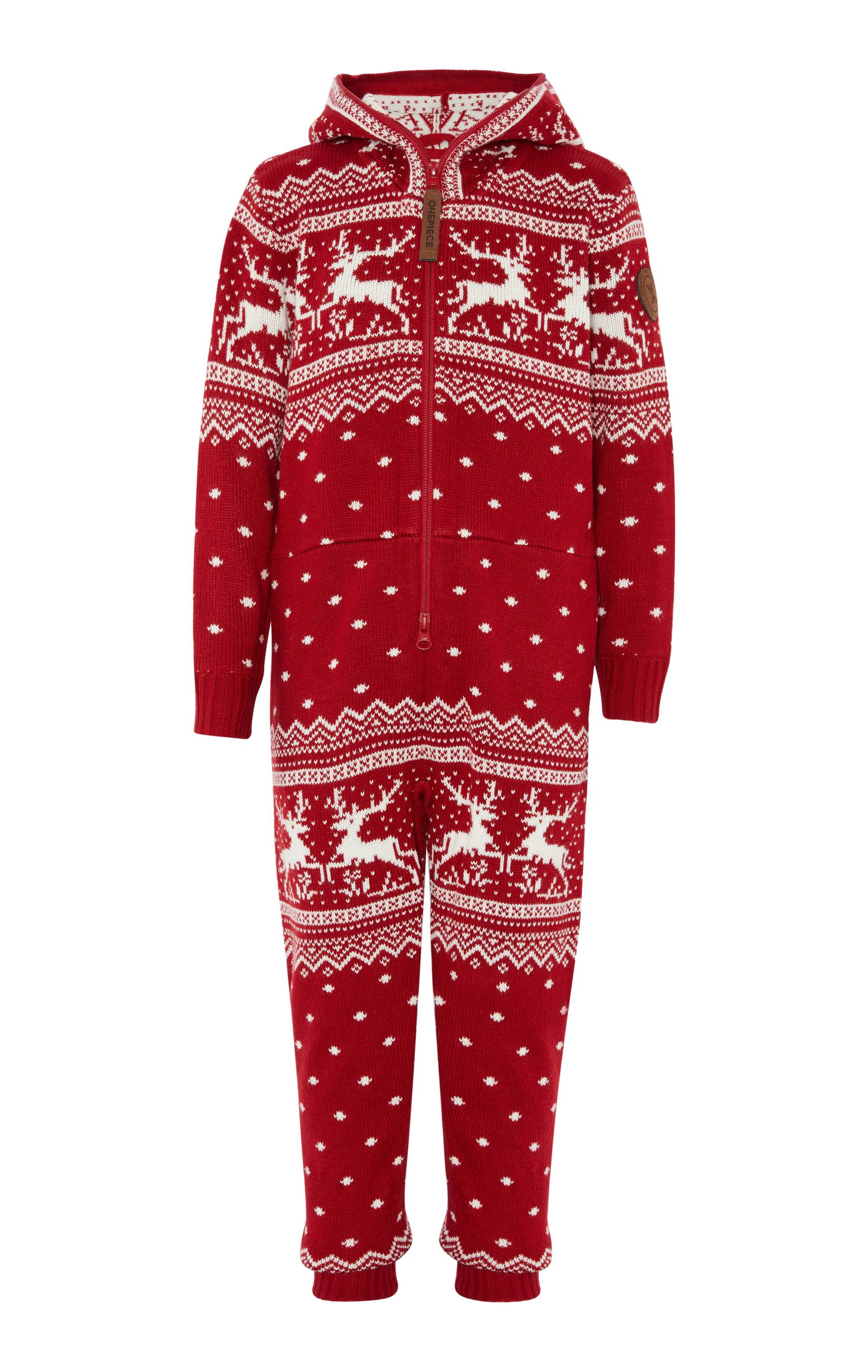 Onepiece Holidays Are Coming KIDS Onesie Jumpsuit Red - 5