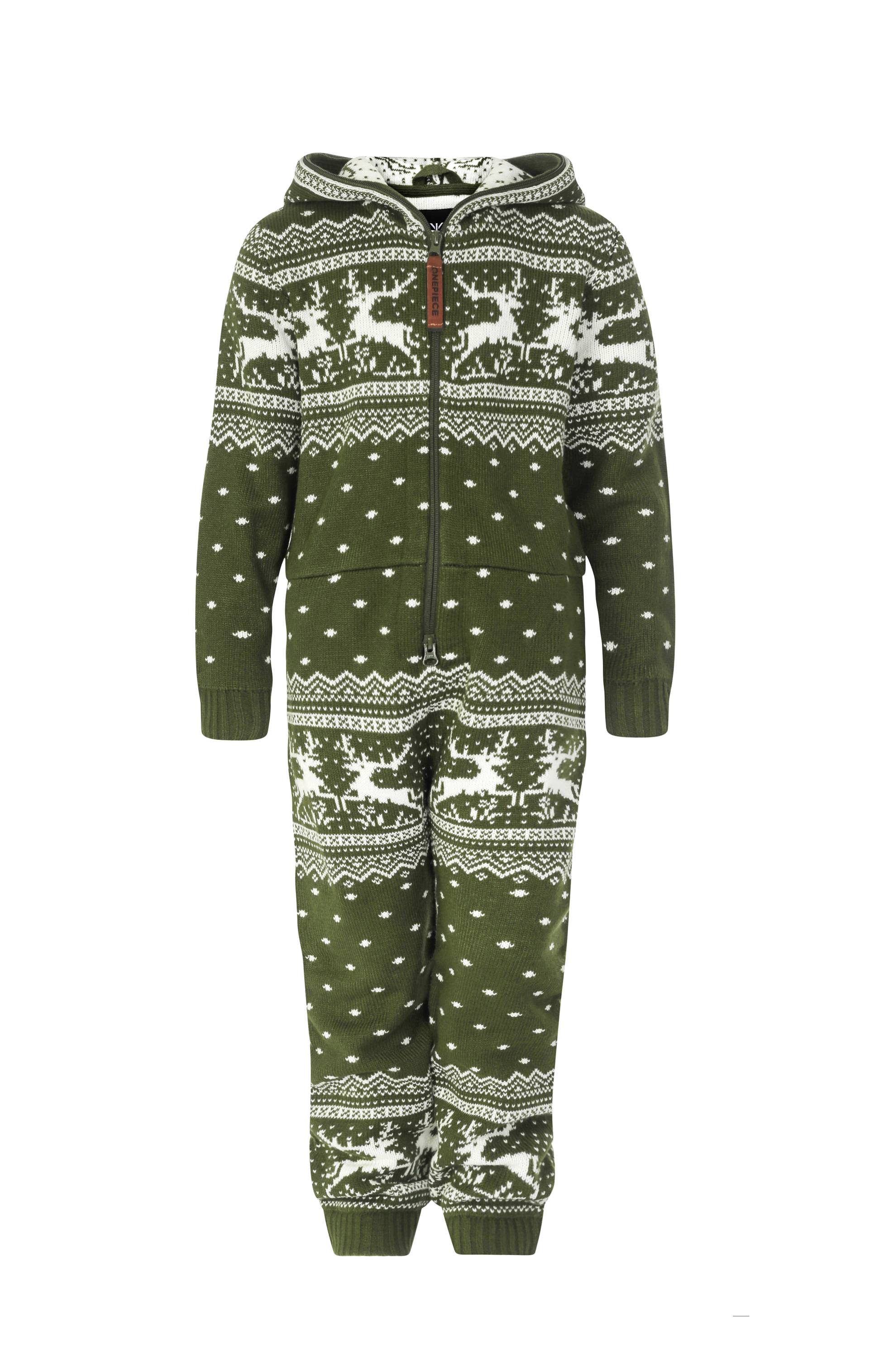 Onepiece Holidays Are Coming KIDS Onesie Jumpsuit Green - 5