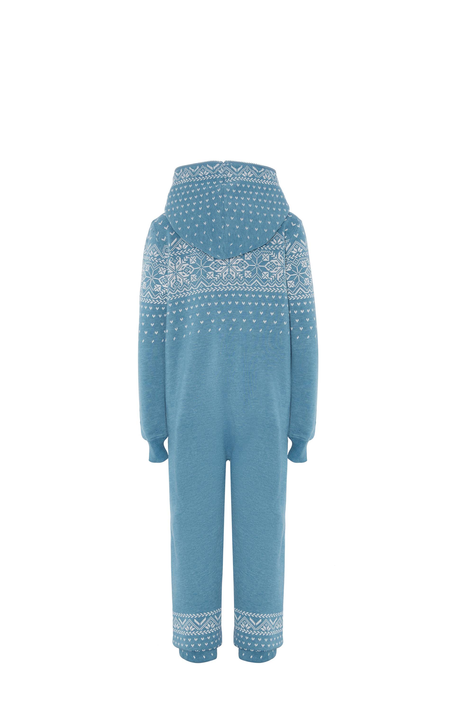 Onepiece Alpine 3.0 KIDS Jumpsuit Blue Melange - 4