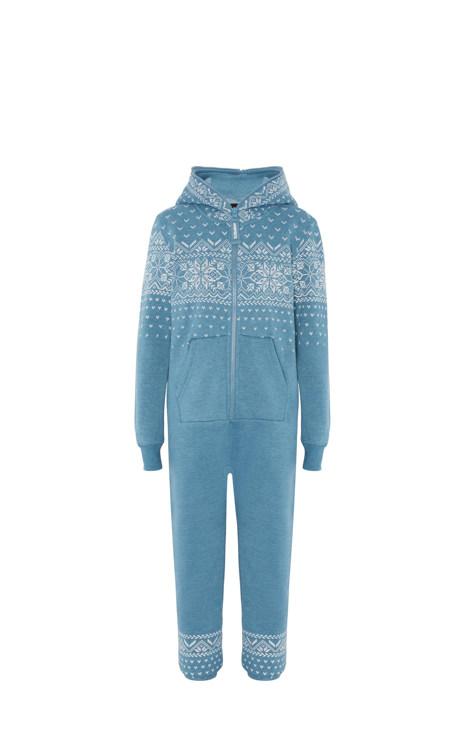 Onepiece Alpine 3.0 KIDS Jumpsuit Blue Melange - 2