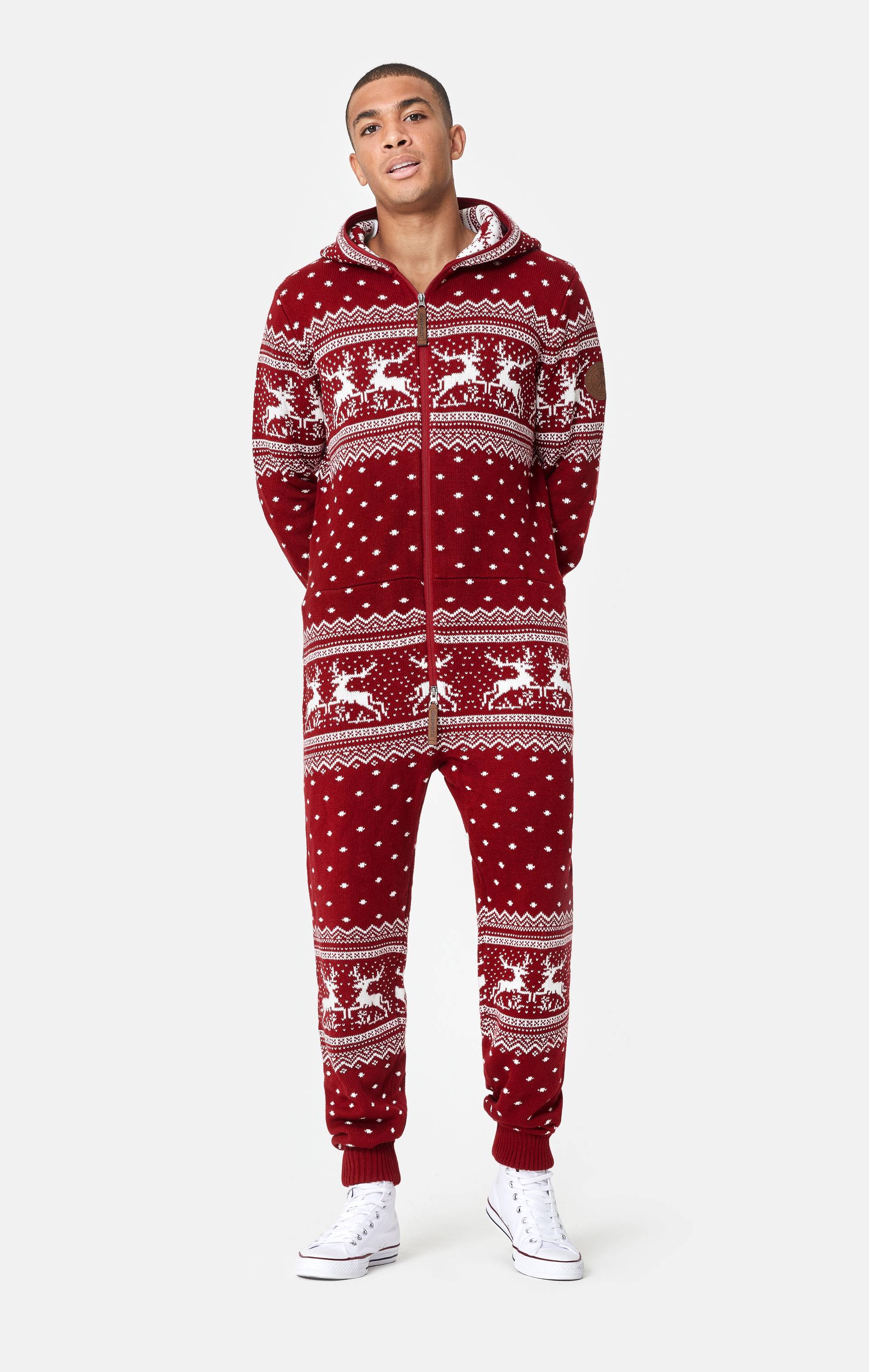 Onepiece Holidays Are Coming Onesie Jumpsuit Red - 4