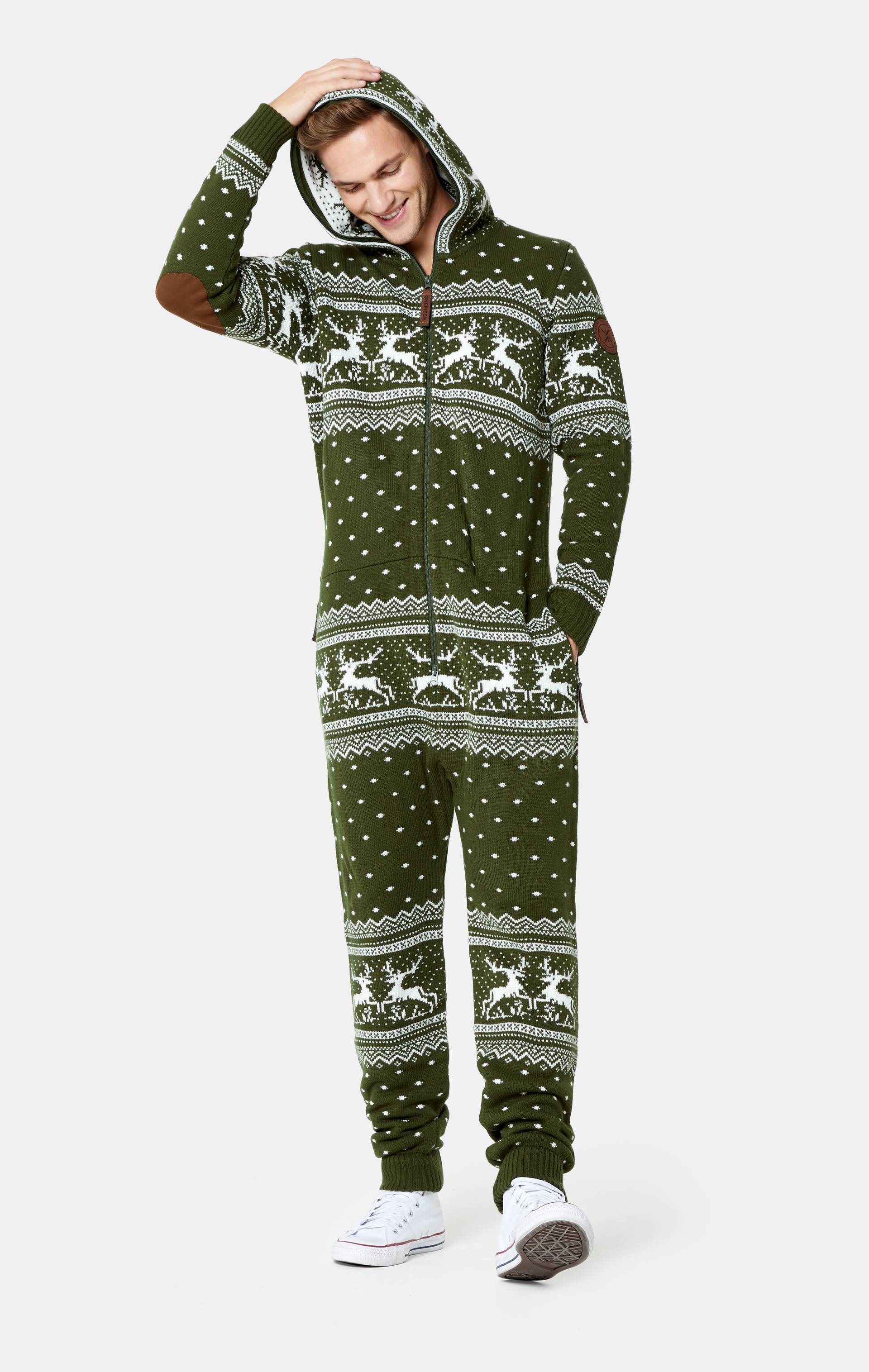 Onepiece Holidays Are Coming Onesie Jumpsuit Green - 5