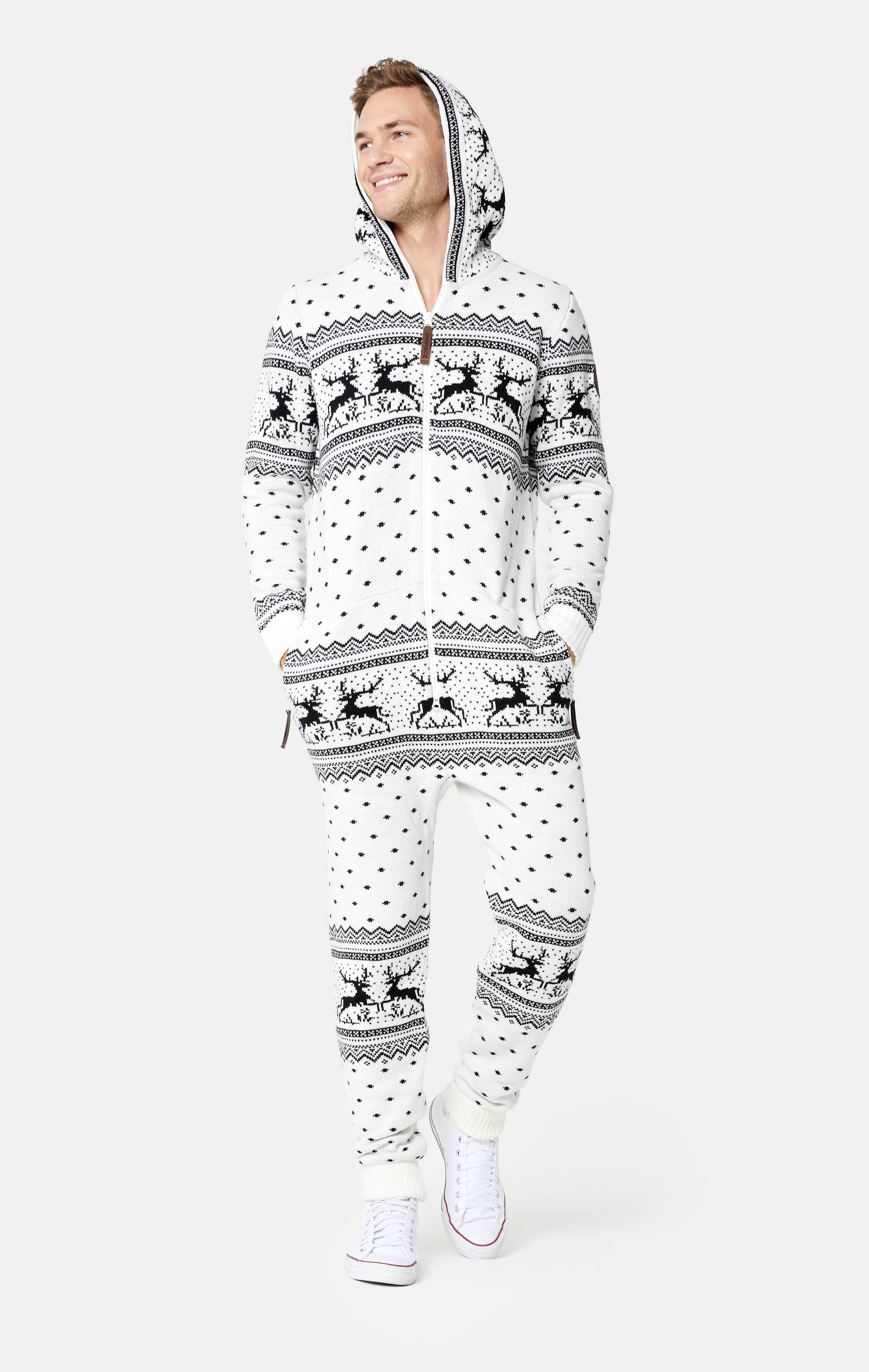 Onepiece Holidays Are Coming Onesie Jumpsuit Off-White - 5