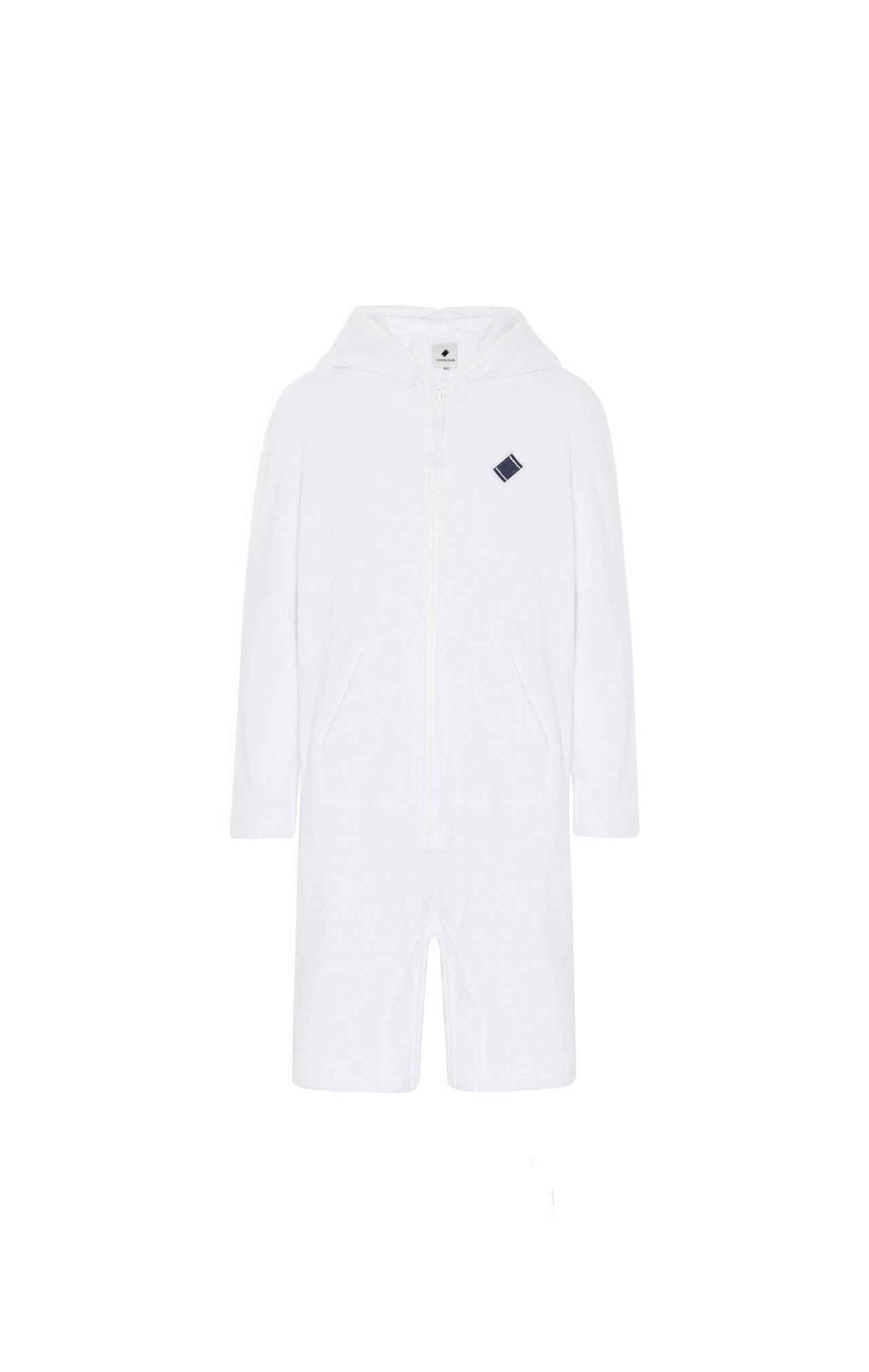 Towel Club Towel Club Short Kids Jumpsuit White - 1