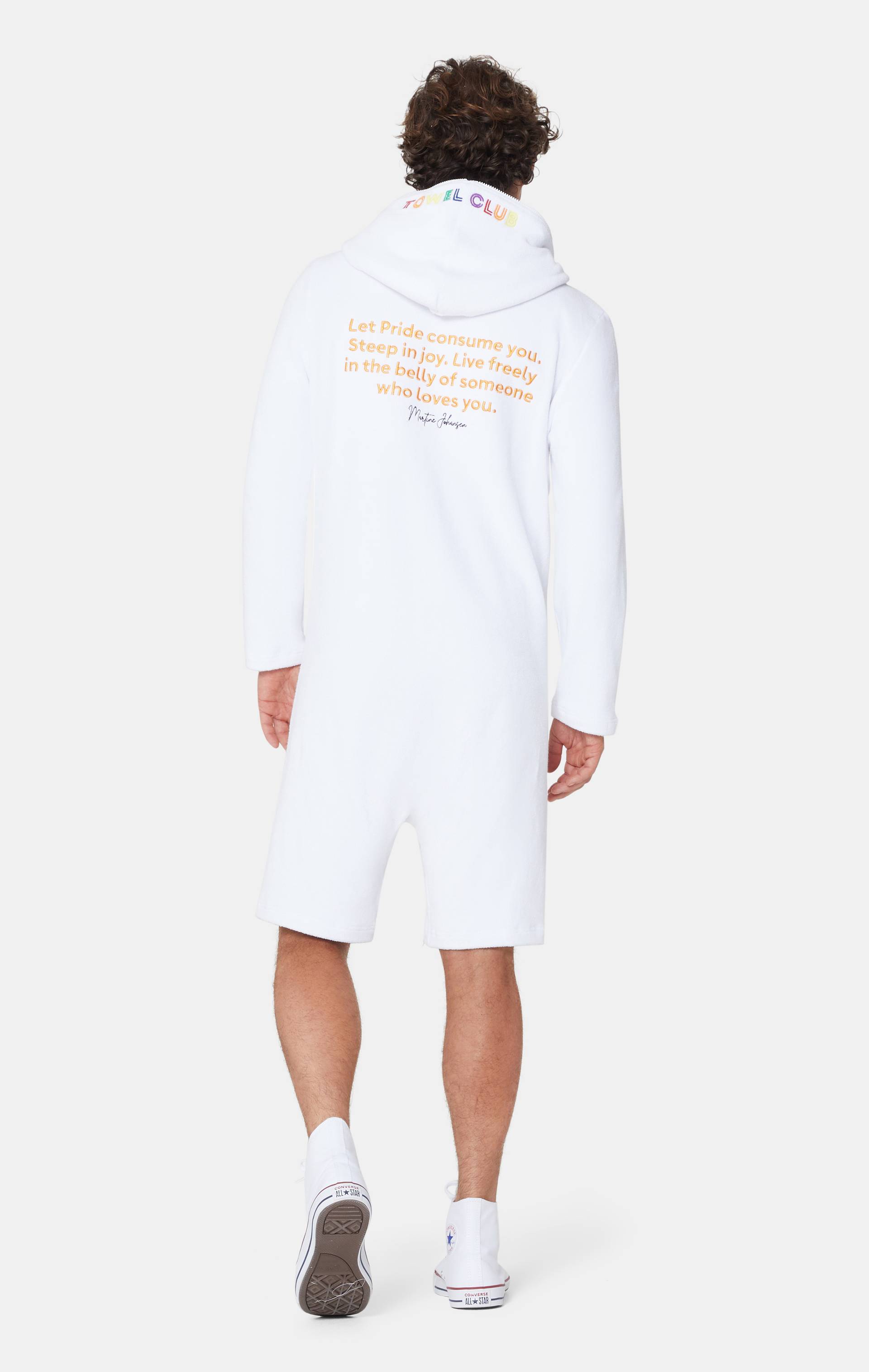 Towel Club Towel Club Pride Jumpsuit White - 4