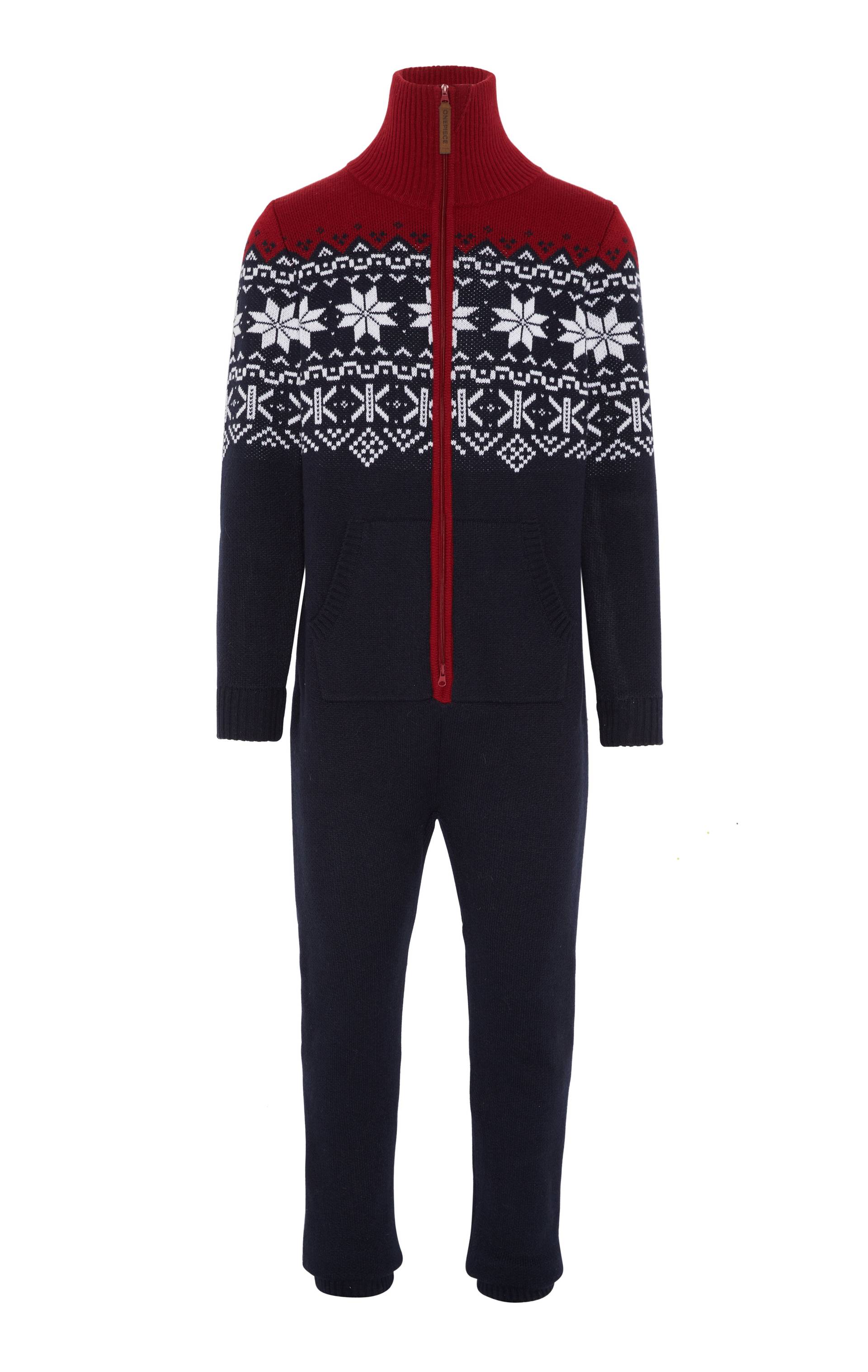 Onepiece Norwegian Heritage High Neck Jumpsuit Navy - 1