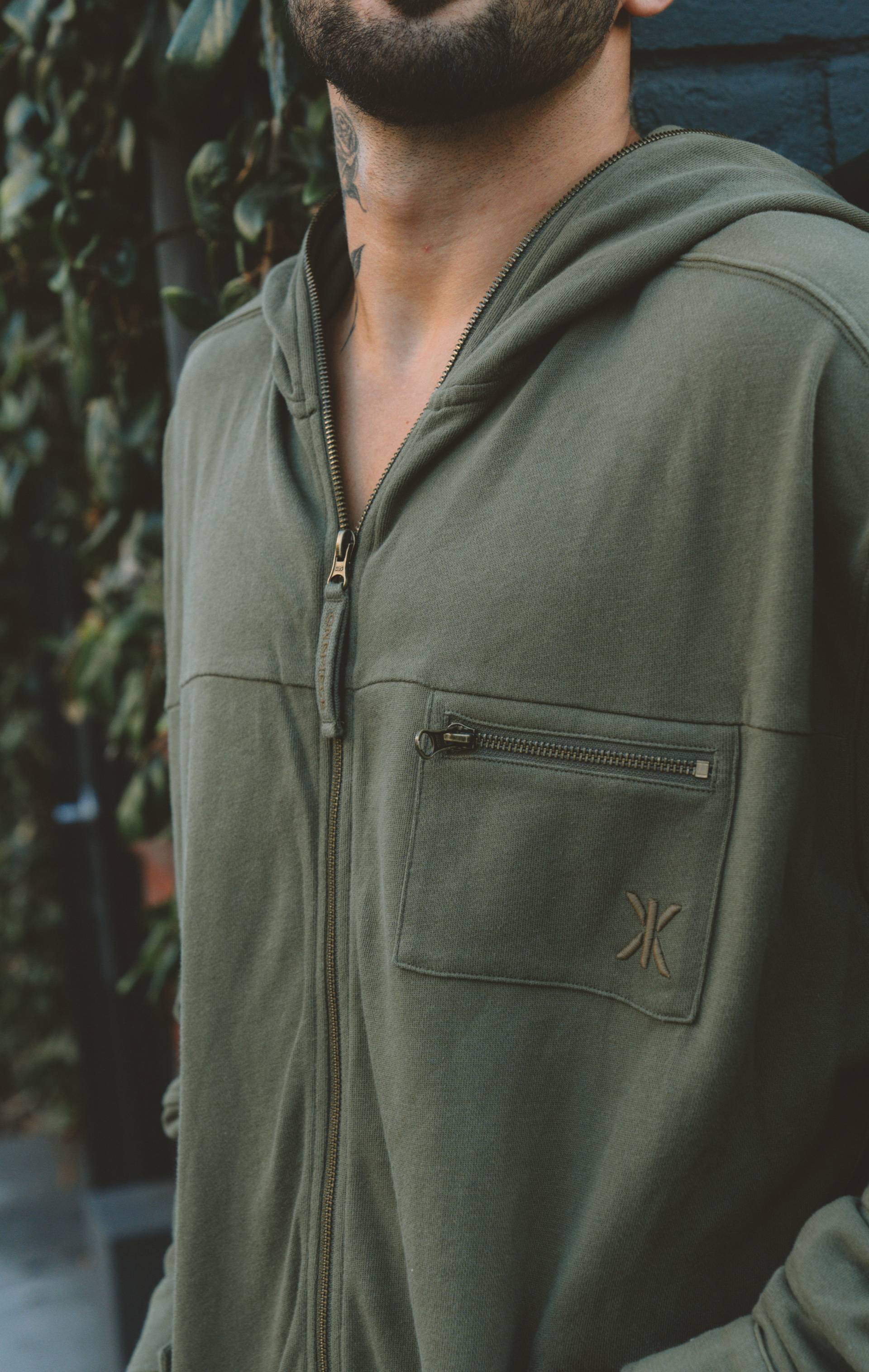 Onepiece Cargo Baggy Jumpsuit Army - 11
