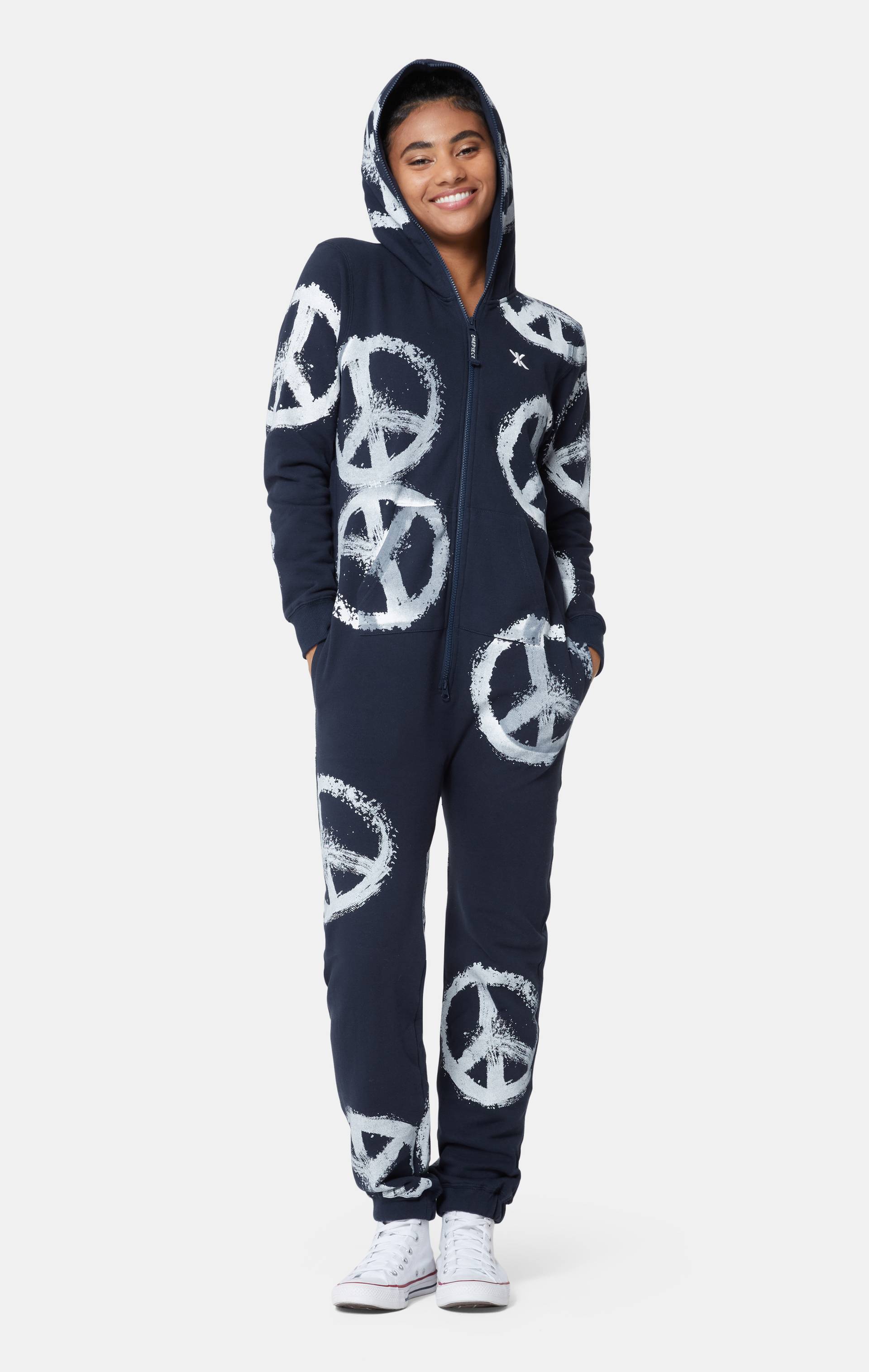 Onepiece One Peace Jumpsuit Navy - 14