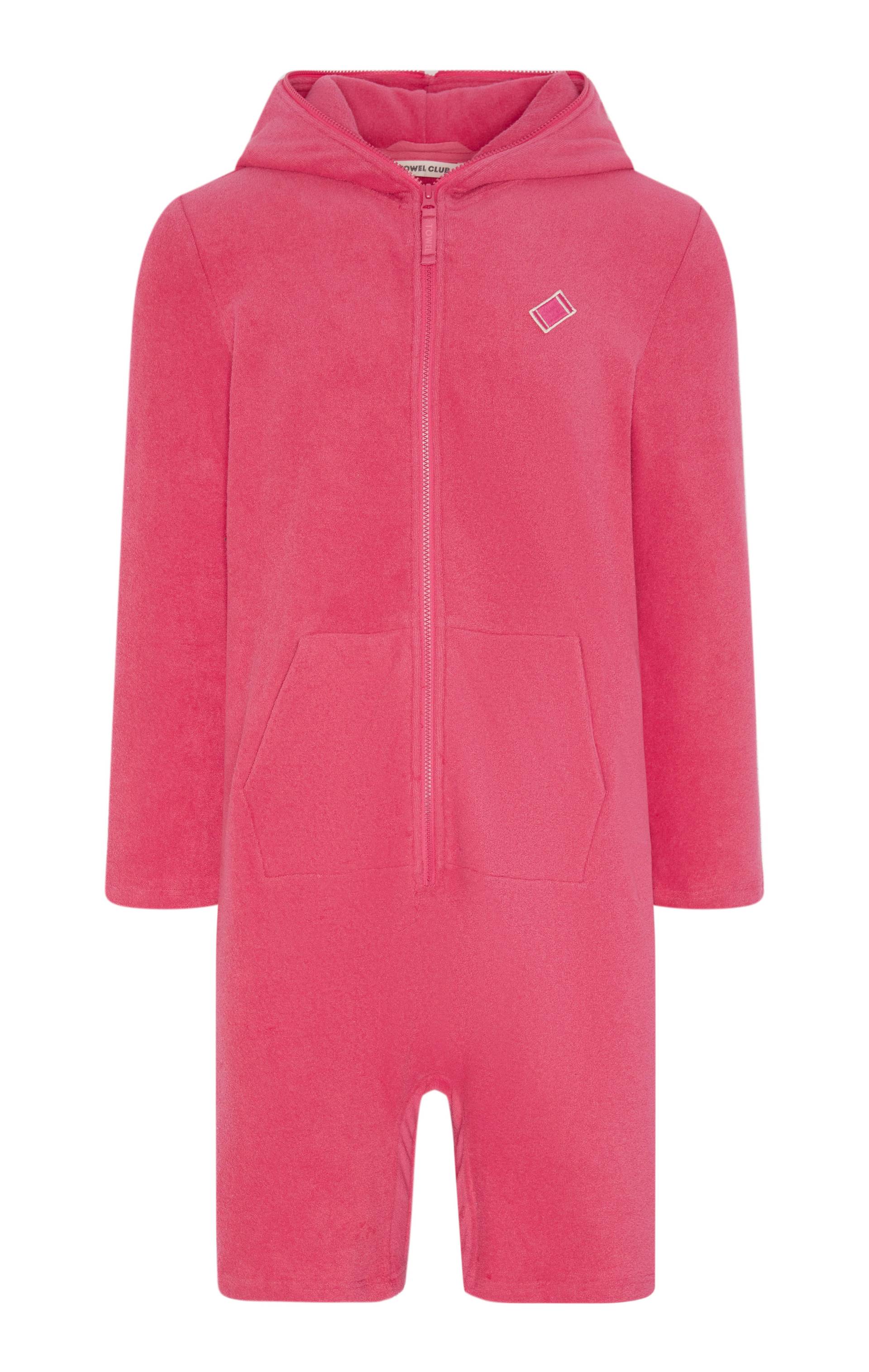 Towel Club Fitted Short Jumpsuit Pink - Onepiece