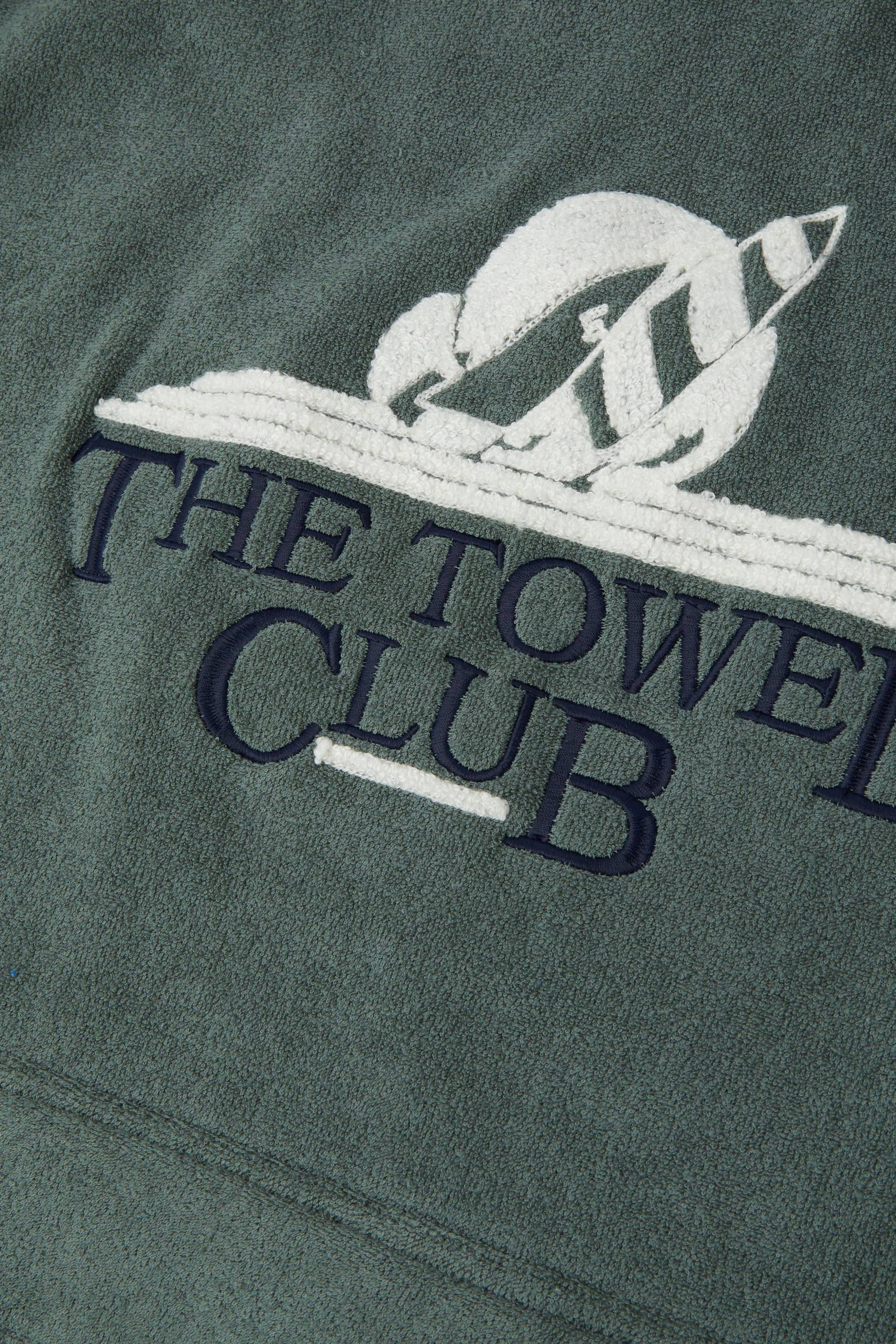 Towel Club Towel Club Poncho Short Jumpsuit Dusty Green - 3