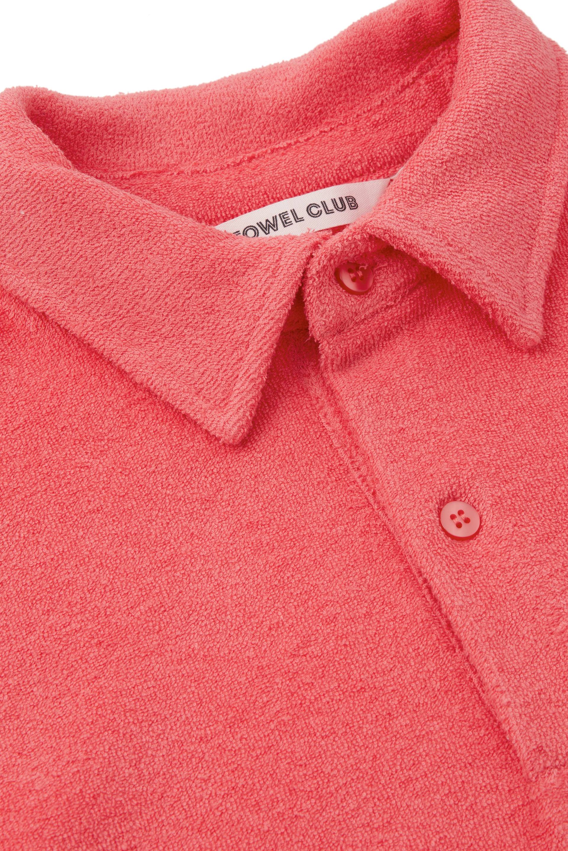 Towel Club Towel Club Piquet Tshirt Coral - 3