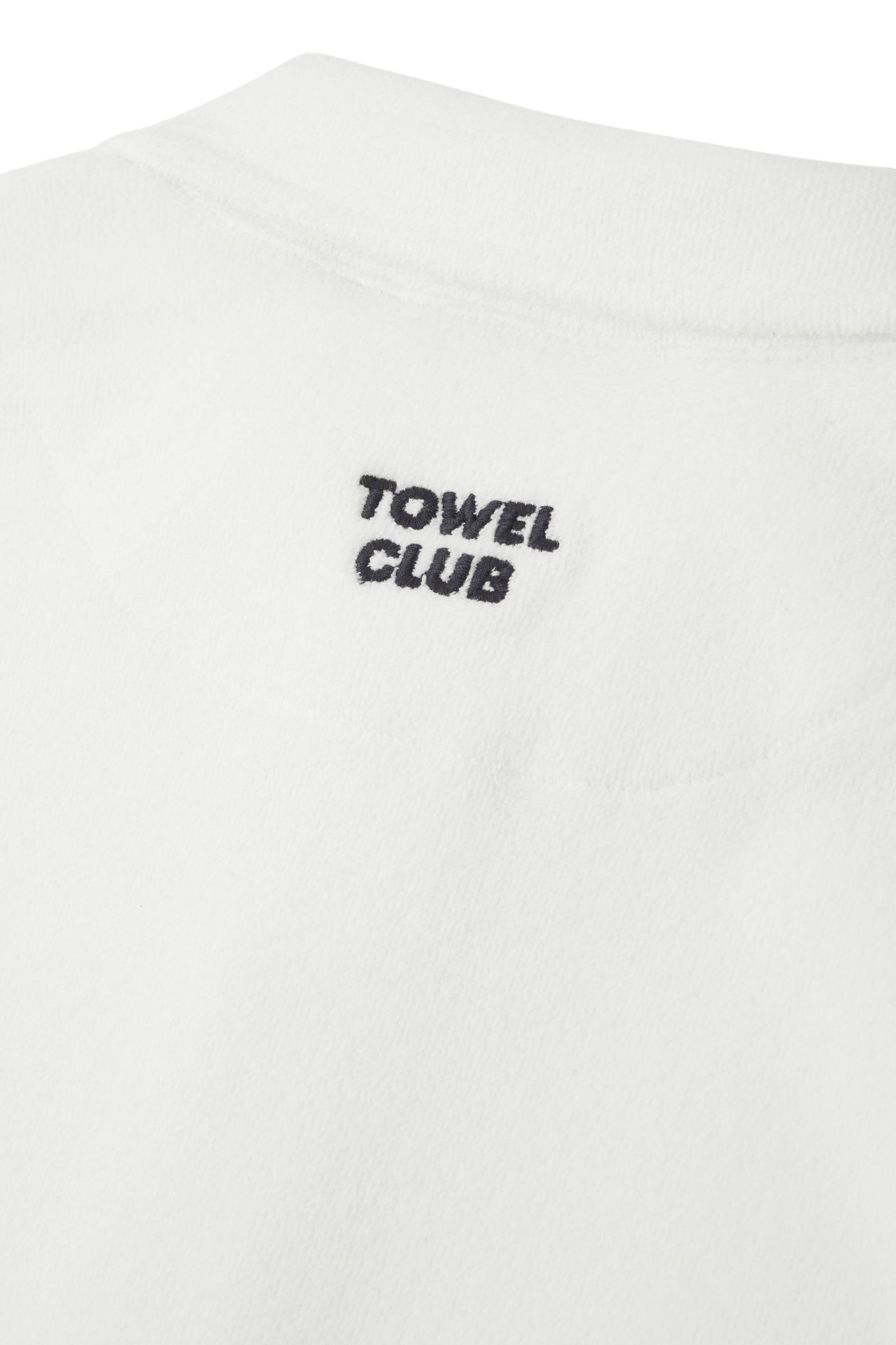 Towel Club Towel Club Piquet Tshirt Off-White - 3