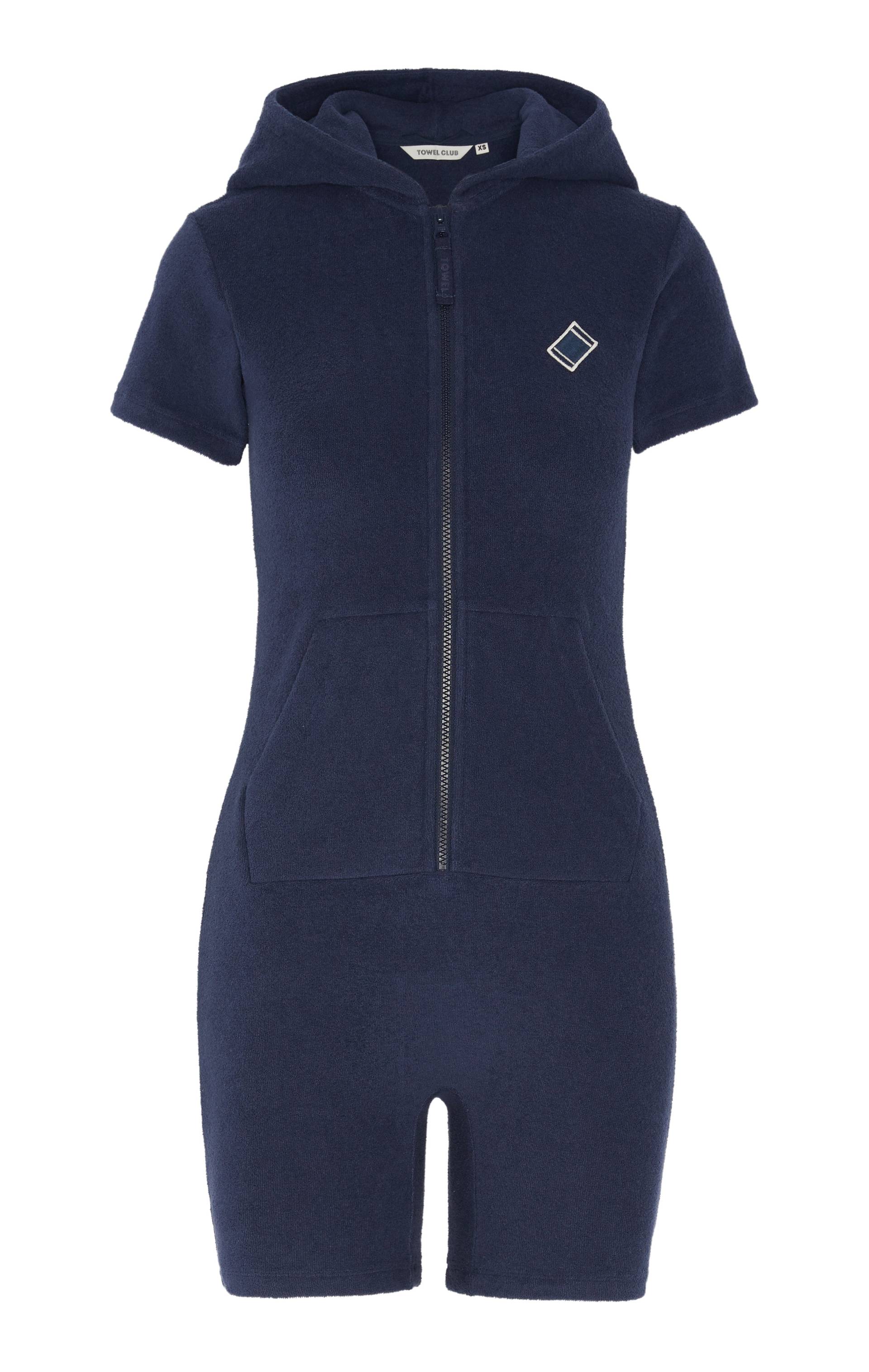 Towel Club Towel Club Short Fitted Jumpsuit Navy - 1