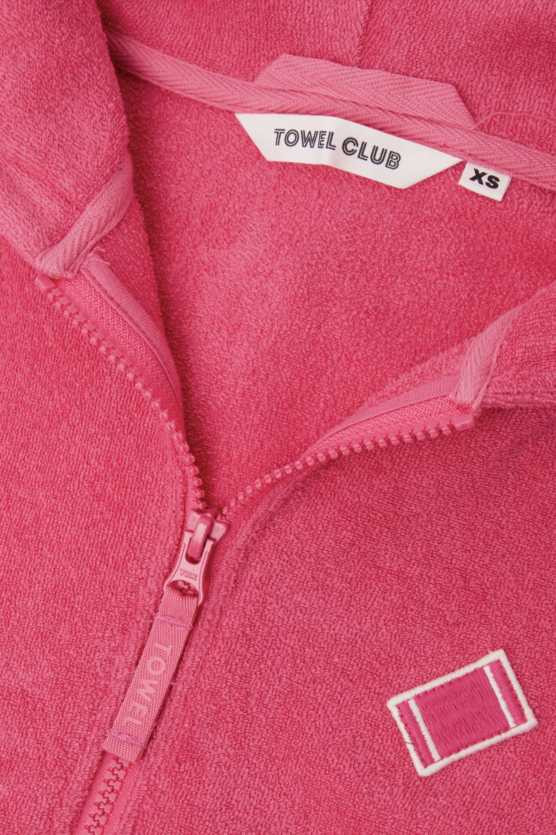 Towel Club Towel Club Short Fitted Jumpsuit Dark Pink - 3