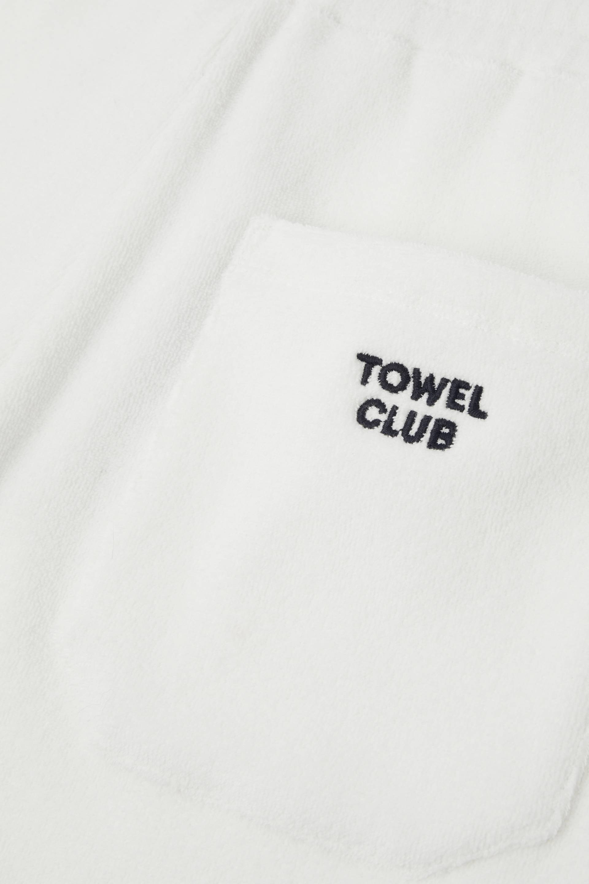 Towel Club Towel Club Shorts Off-White - 4