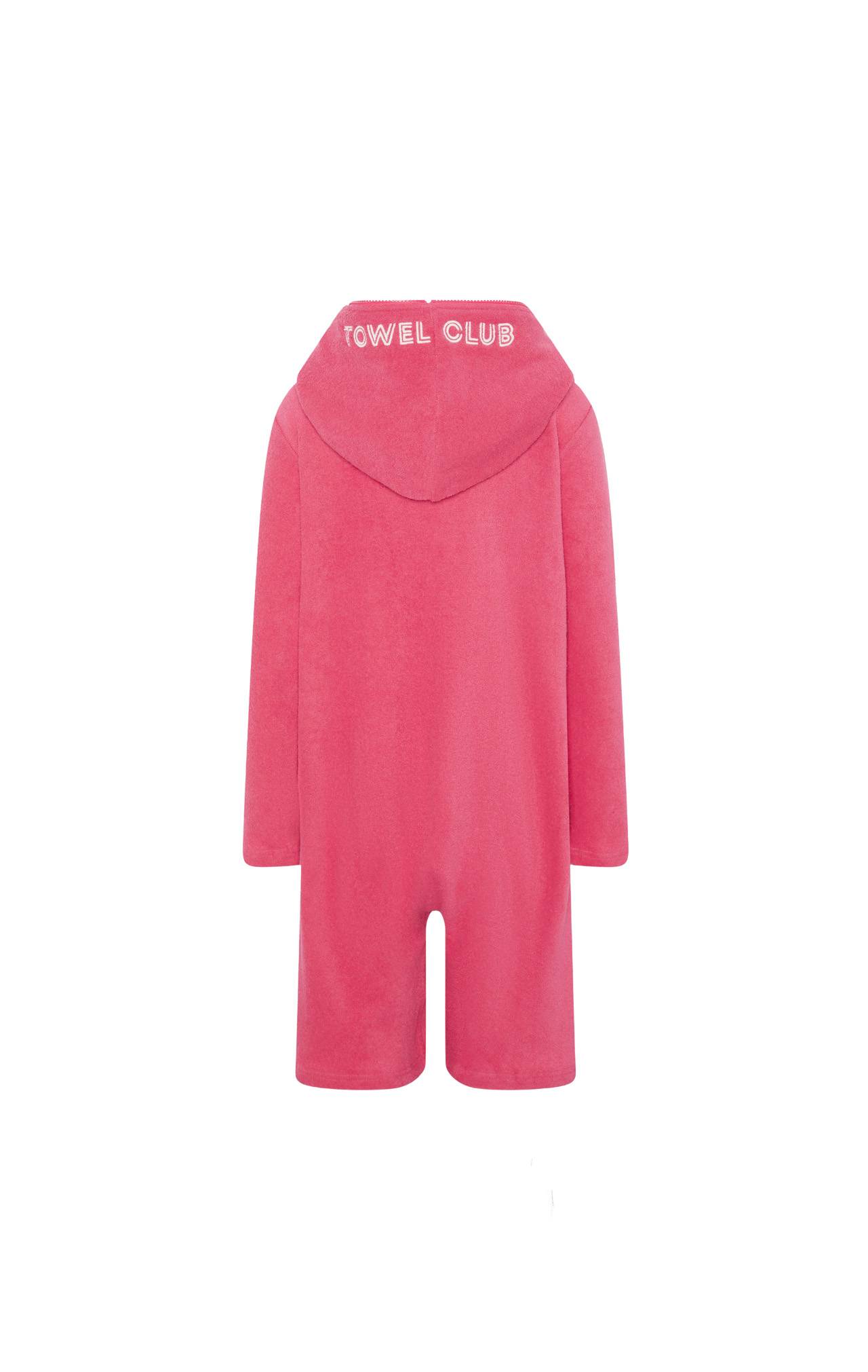 Towel Club Towel Club Short KIDS Jumpsuit Dark Pink - 2