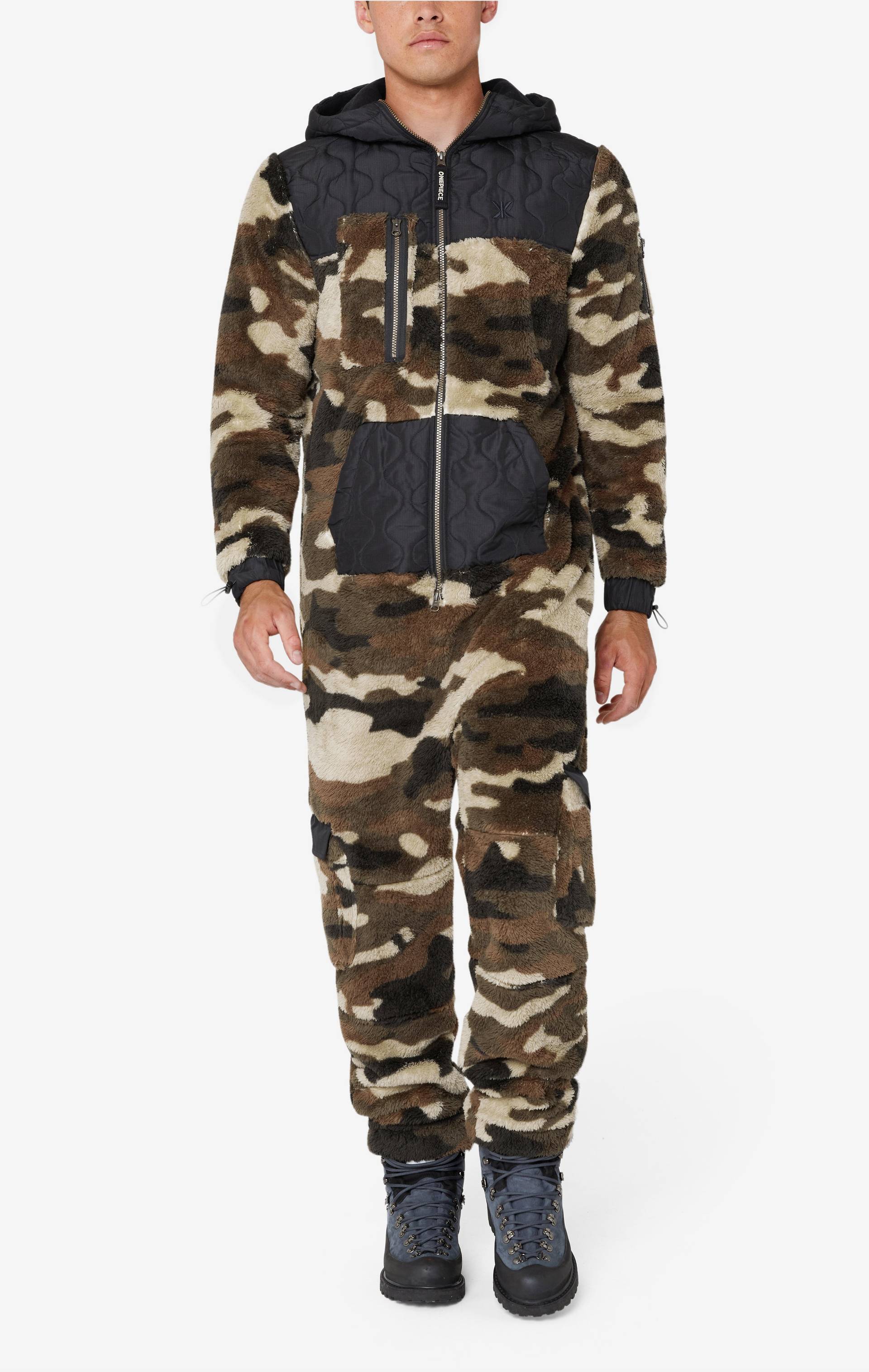 Onepiece Puppy Cargo Jumpsuit Camo - 4