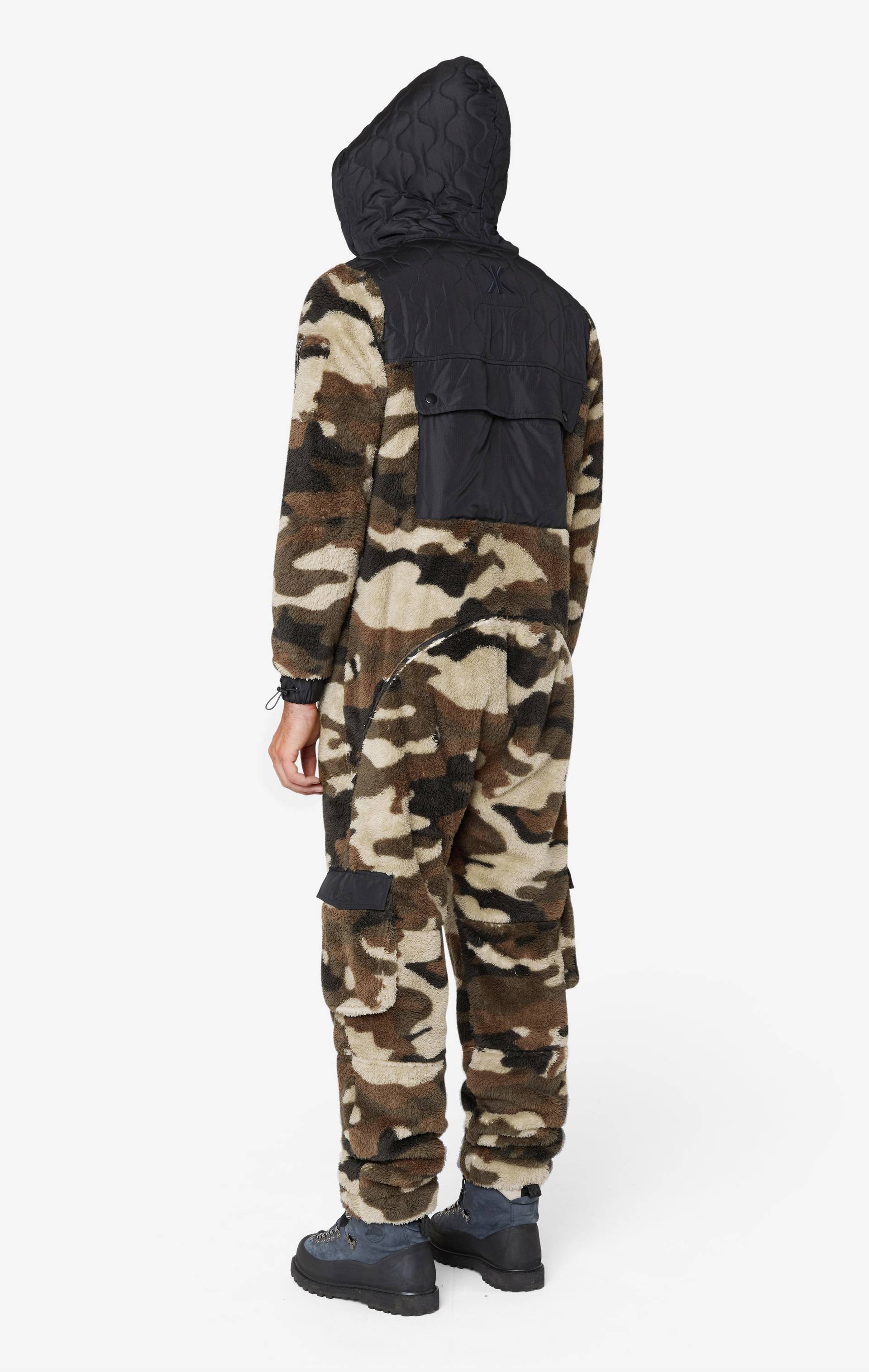 Onepiece Puppy Cargo Jumpsuit Camo - 5