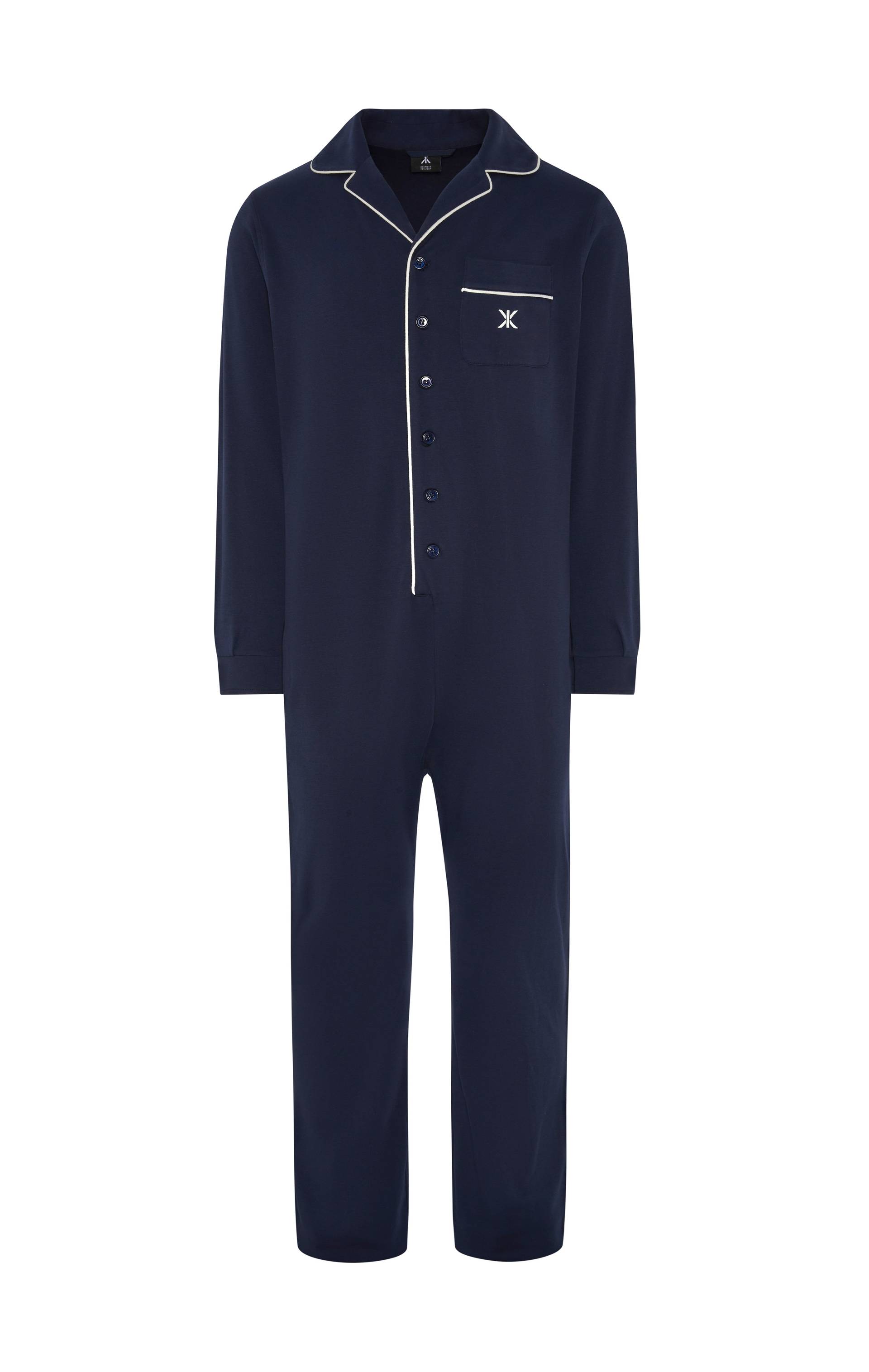 Navy pyjamas sale