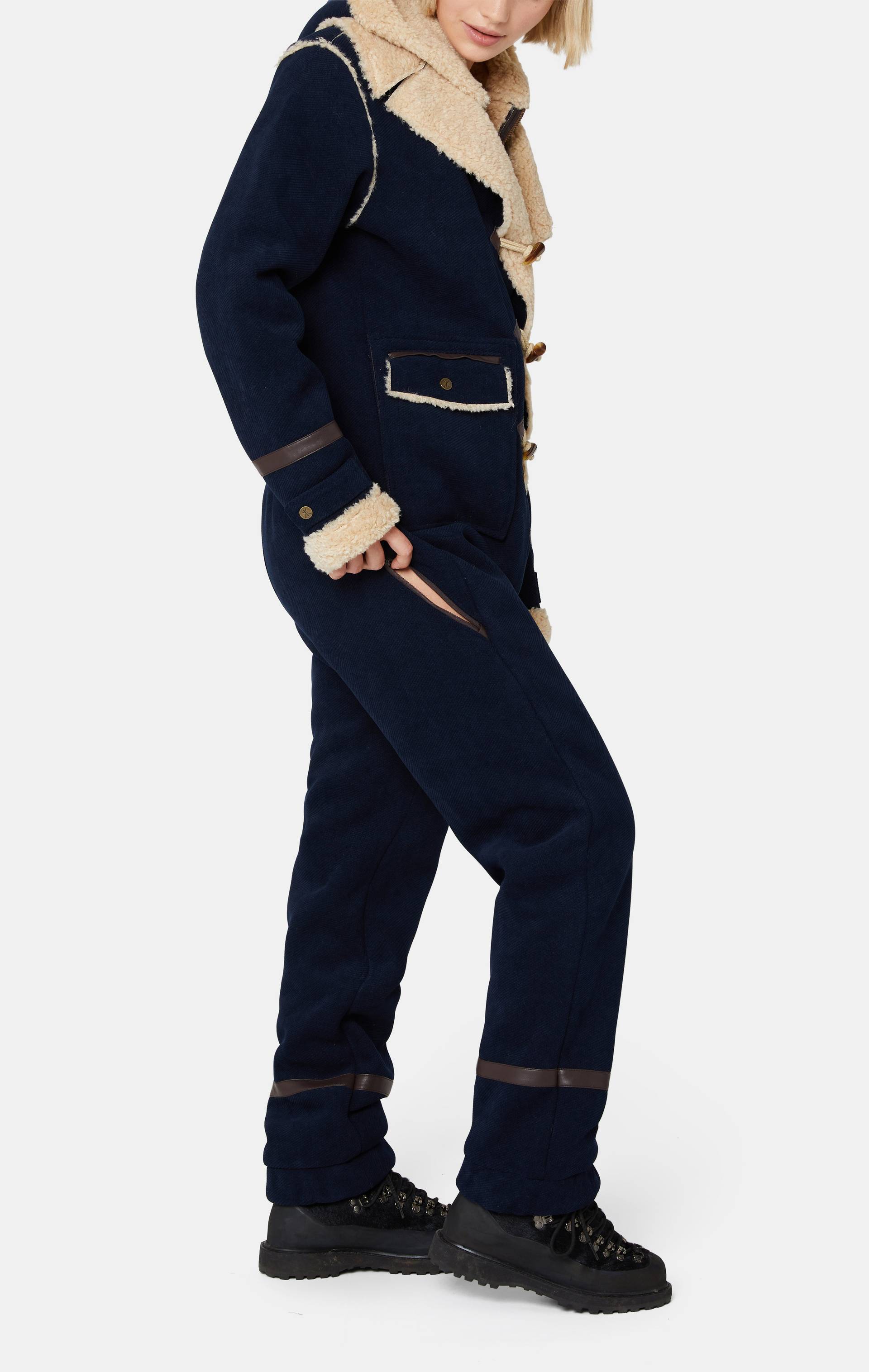 Onepiece Paddington Jumpsuit Navy - 7