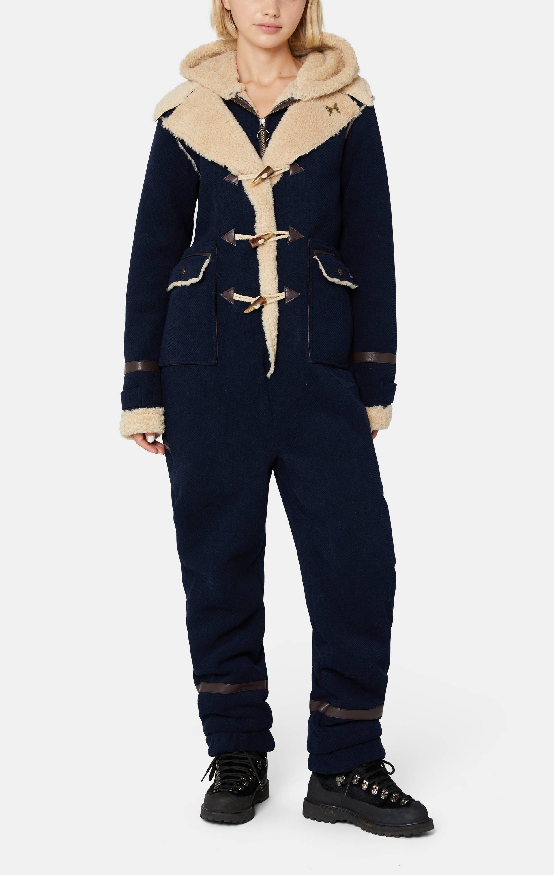 Onepiece Paddington Jumpsuit Navy - 5