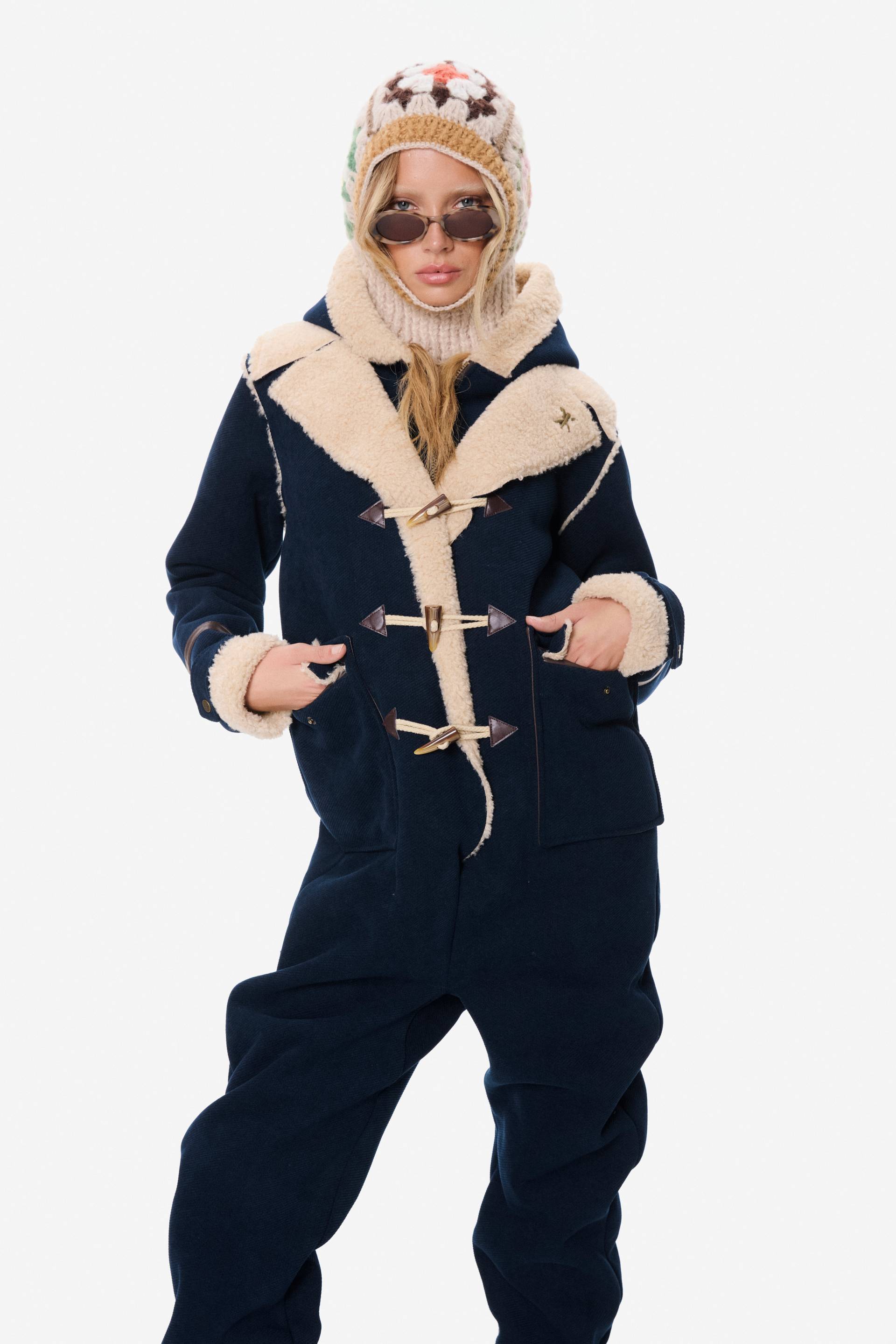 Onepiece Paddington Jumpsuit Navy - 12