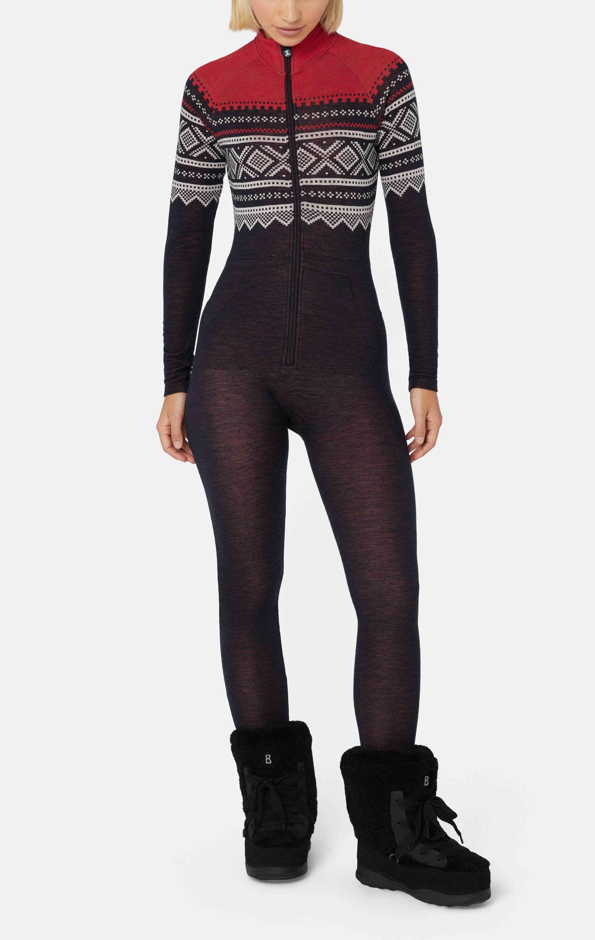 Onepiece Marius Baselayer Fitted Jumpsuit Navy - 5