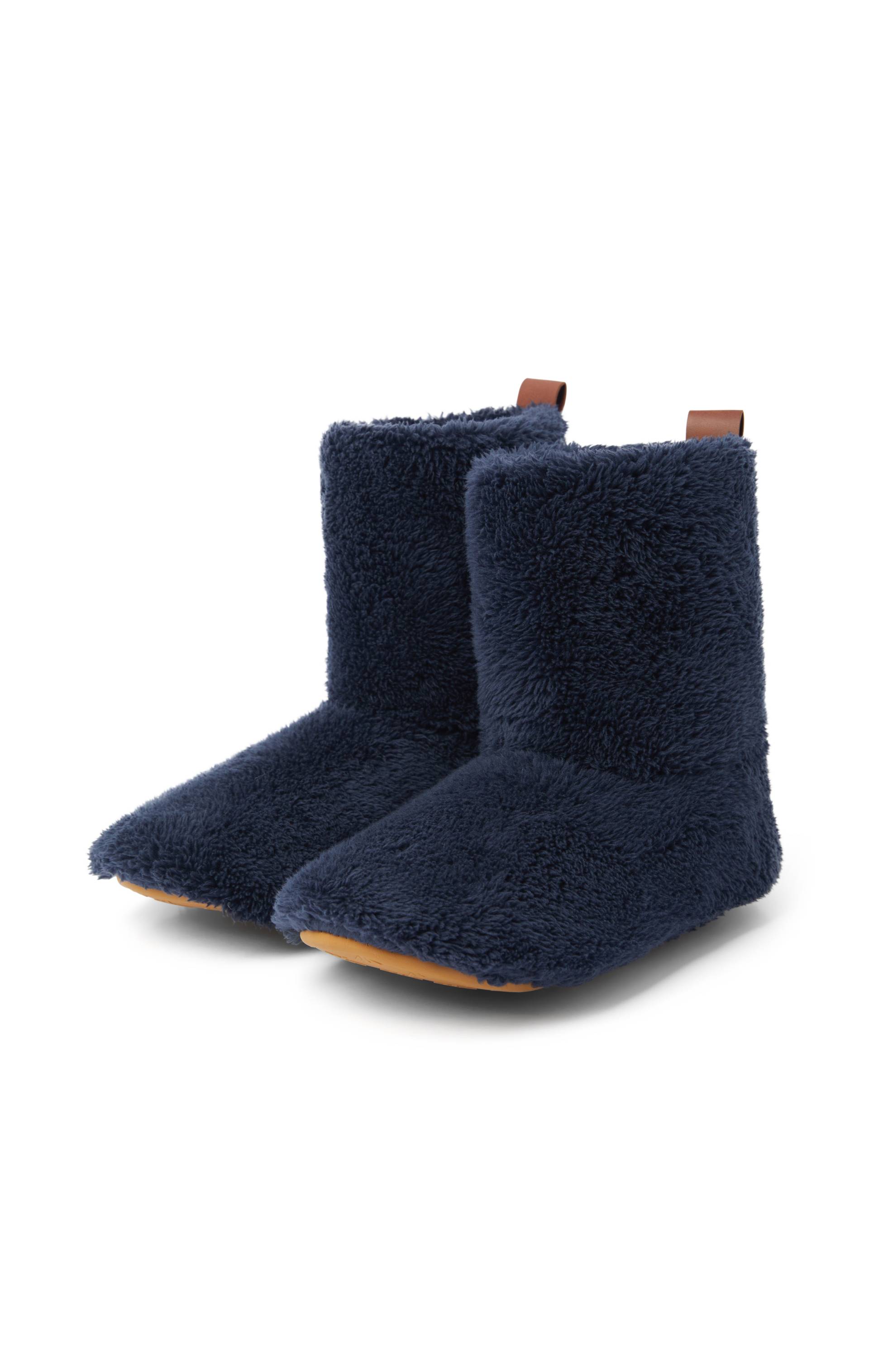 Onepiece Puppy Slippers Navy - 1