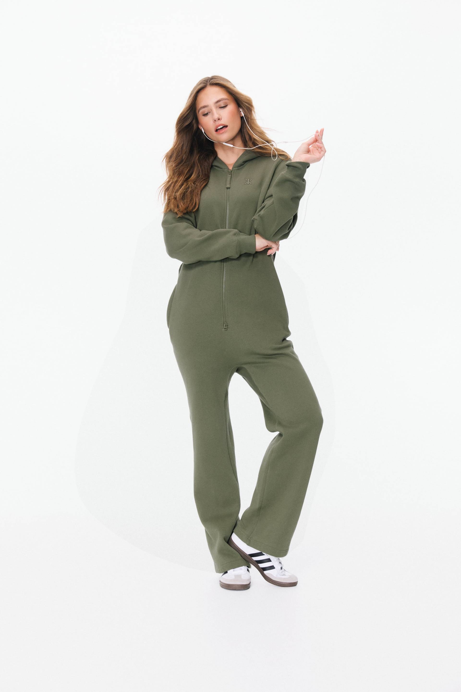 Onepiece The Straight Leg Jogger Jumpsuit Light Olive - 10